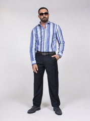 Etro Camicia Roma S9880 AZZURRO