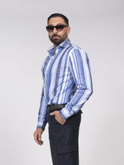 Etro Camicia Roma S9880 AZZURRO