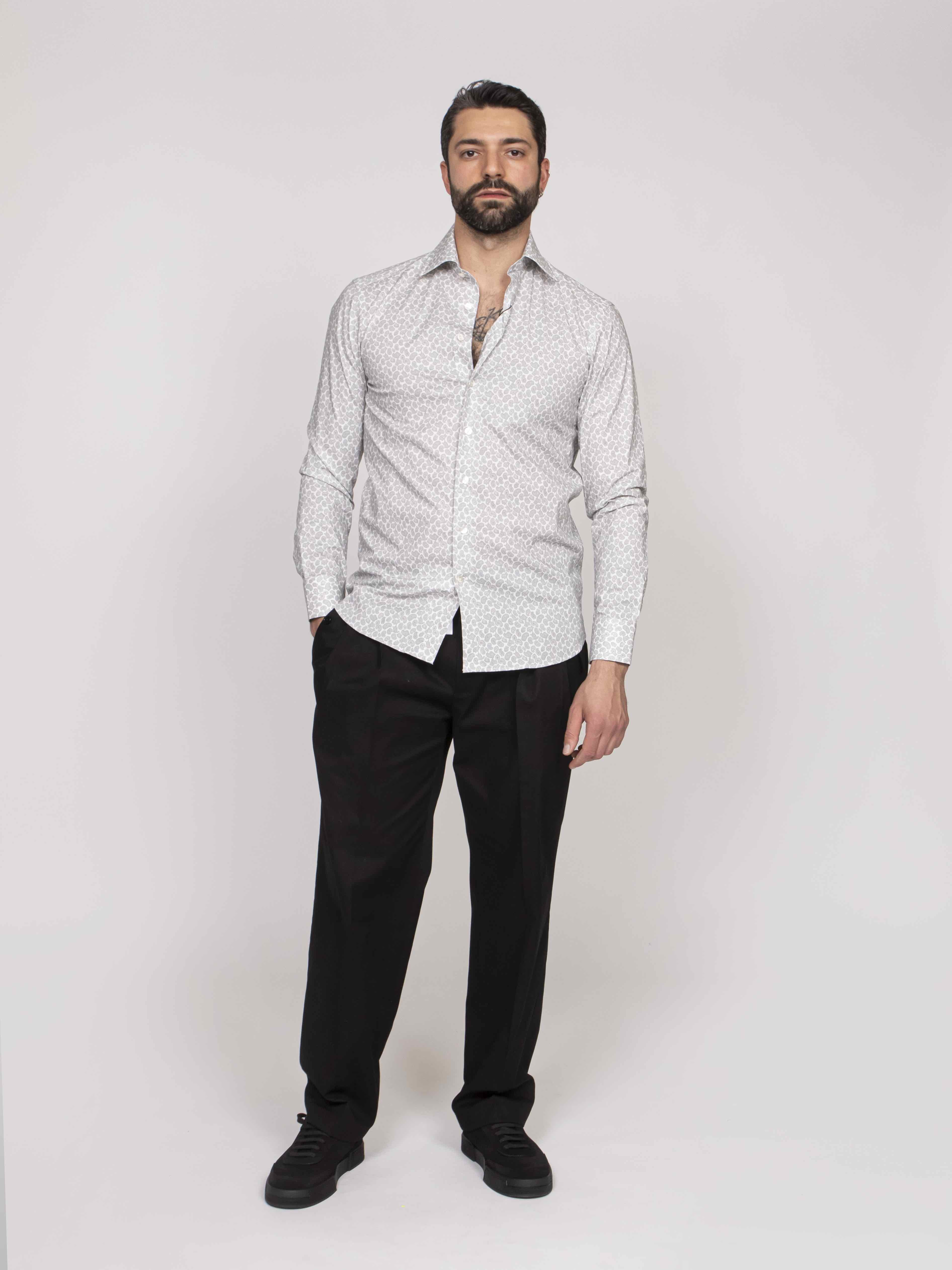 Etro Camicia Roma X0801 F.DO BIANCO