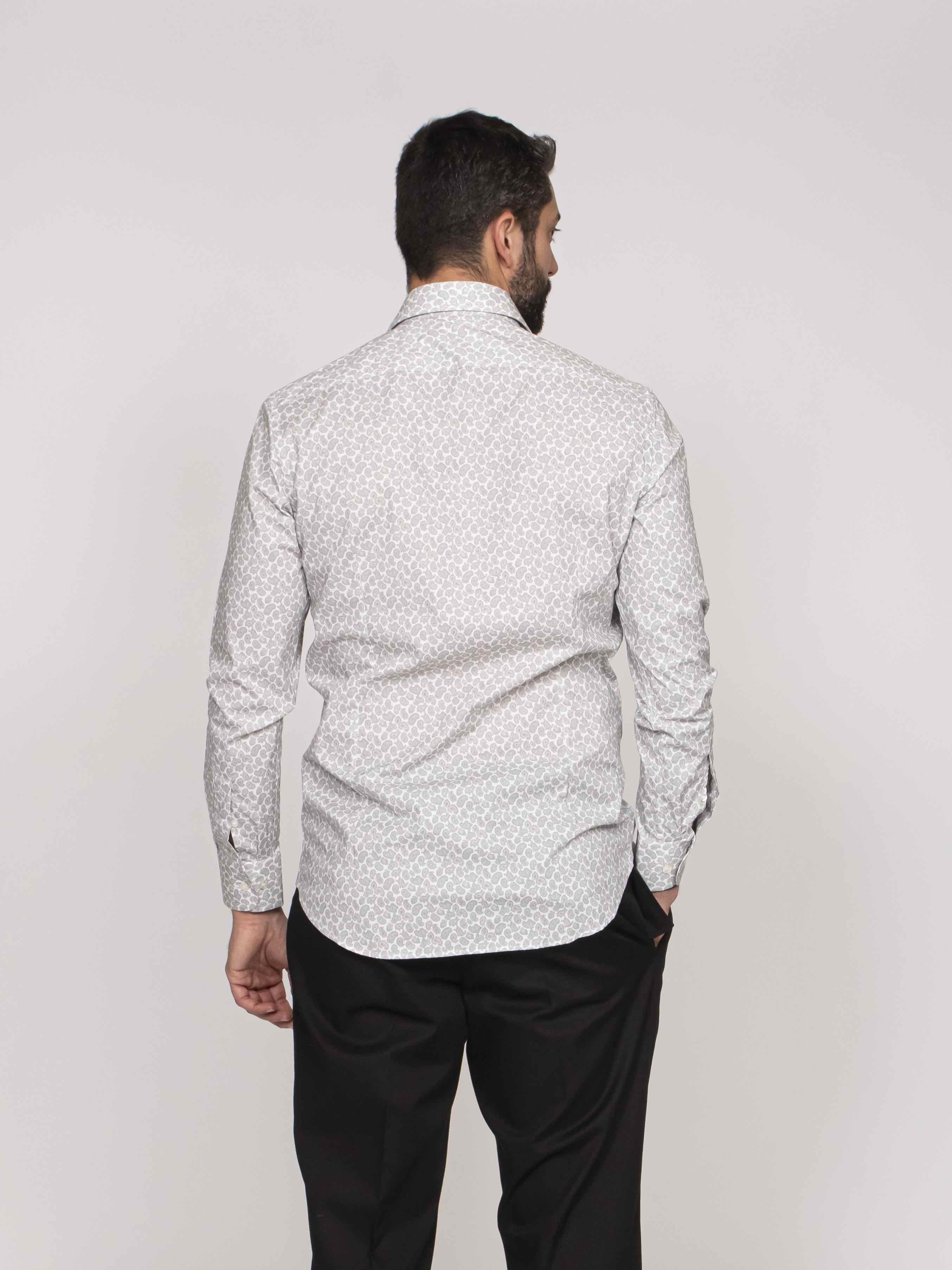 Etro Camicia Roma X0801 F.DO BIANCO
