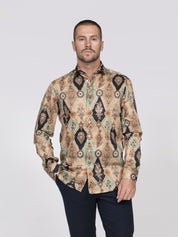 Etro Camicia Roma X0820 F.DO BEIGE