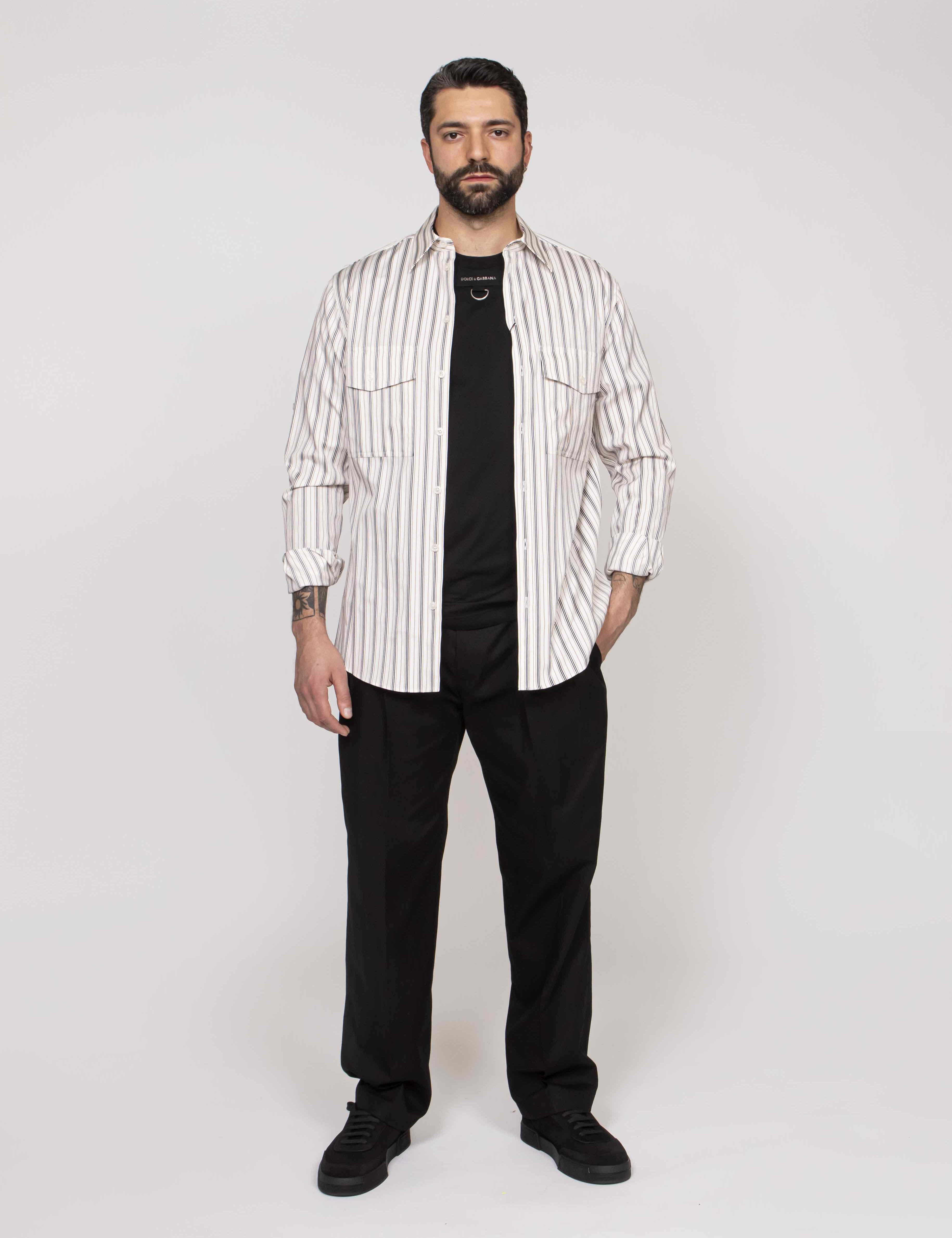 Dolce & Gabbana Camicia S8051 RIGATO