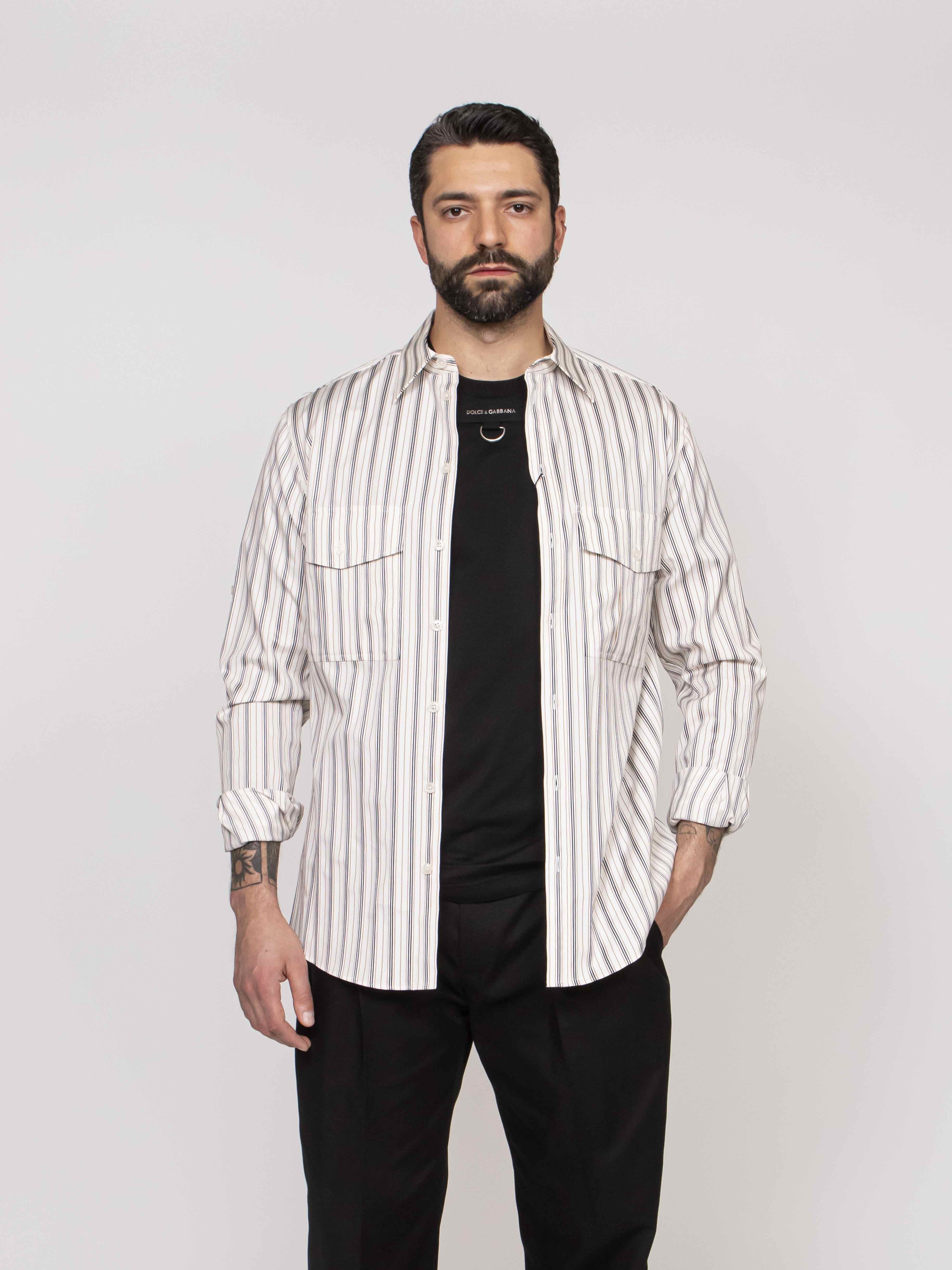 Dolce & Gabbana Camicia S8051 RIGATO