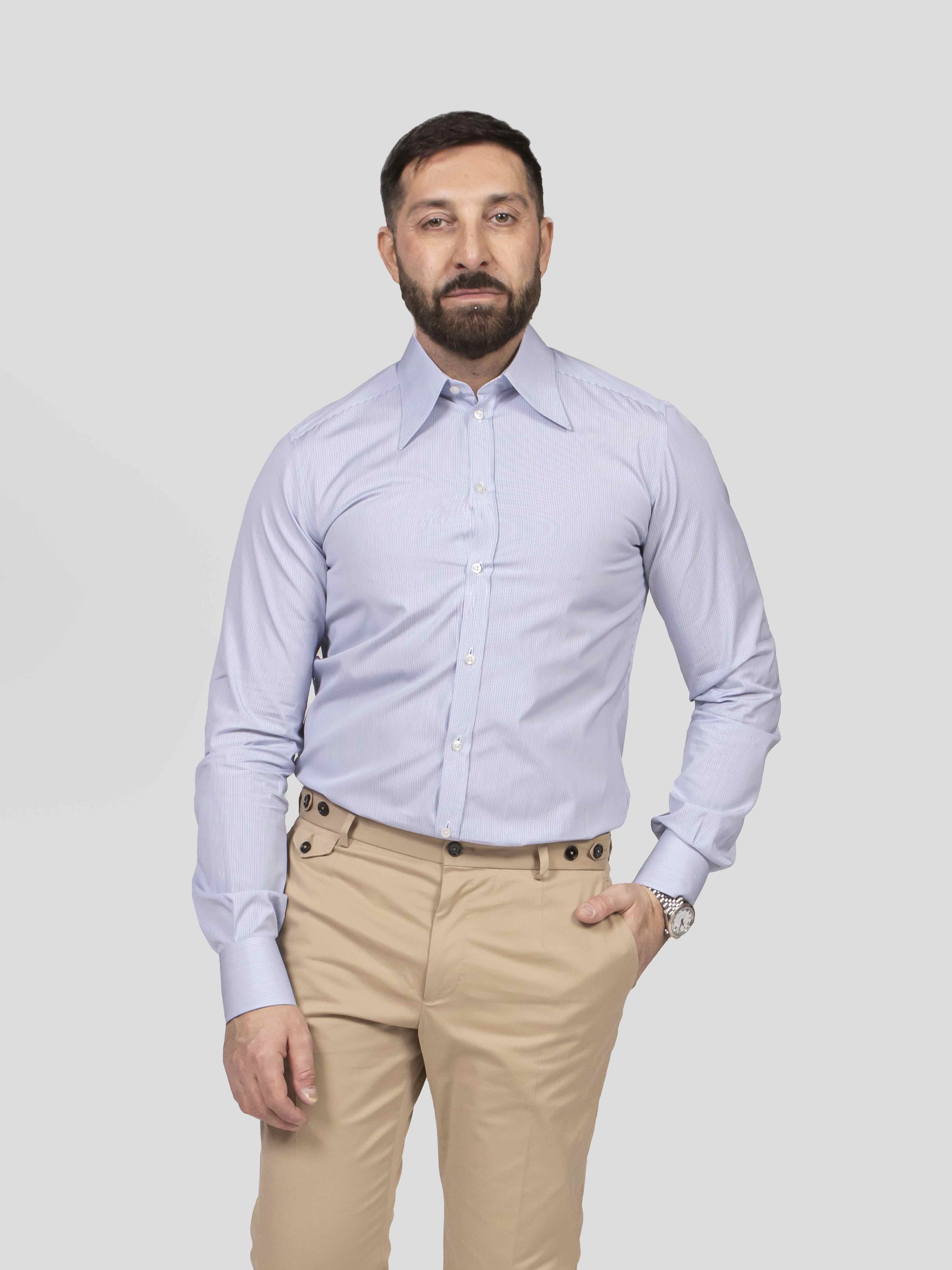 Dolce & Gabbana Camicia S8051 RIGATO