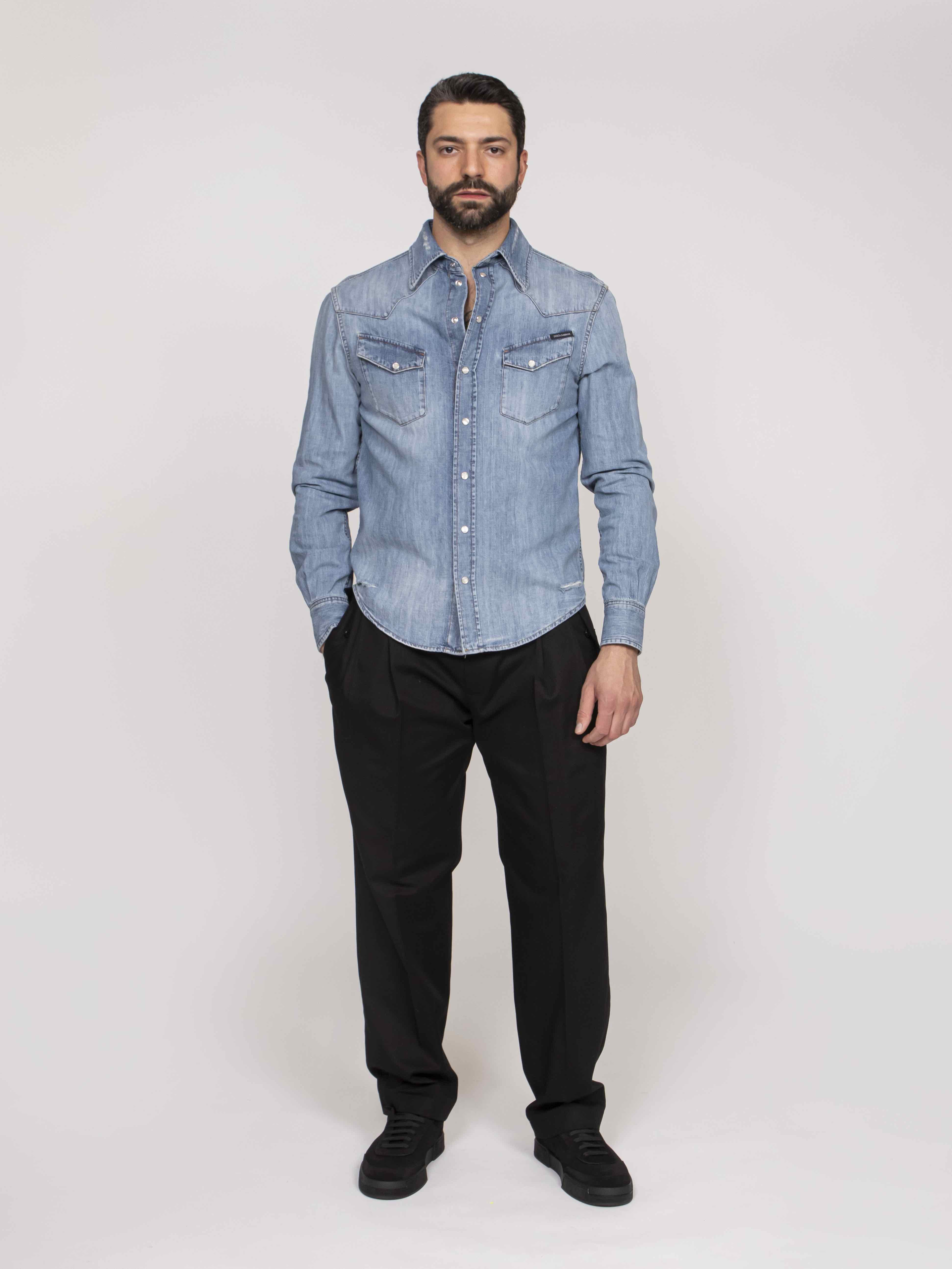 Dolce & Gabbana Camicia S9001 VARIANTE ABBINATA