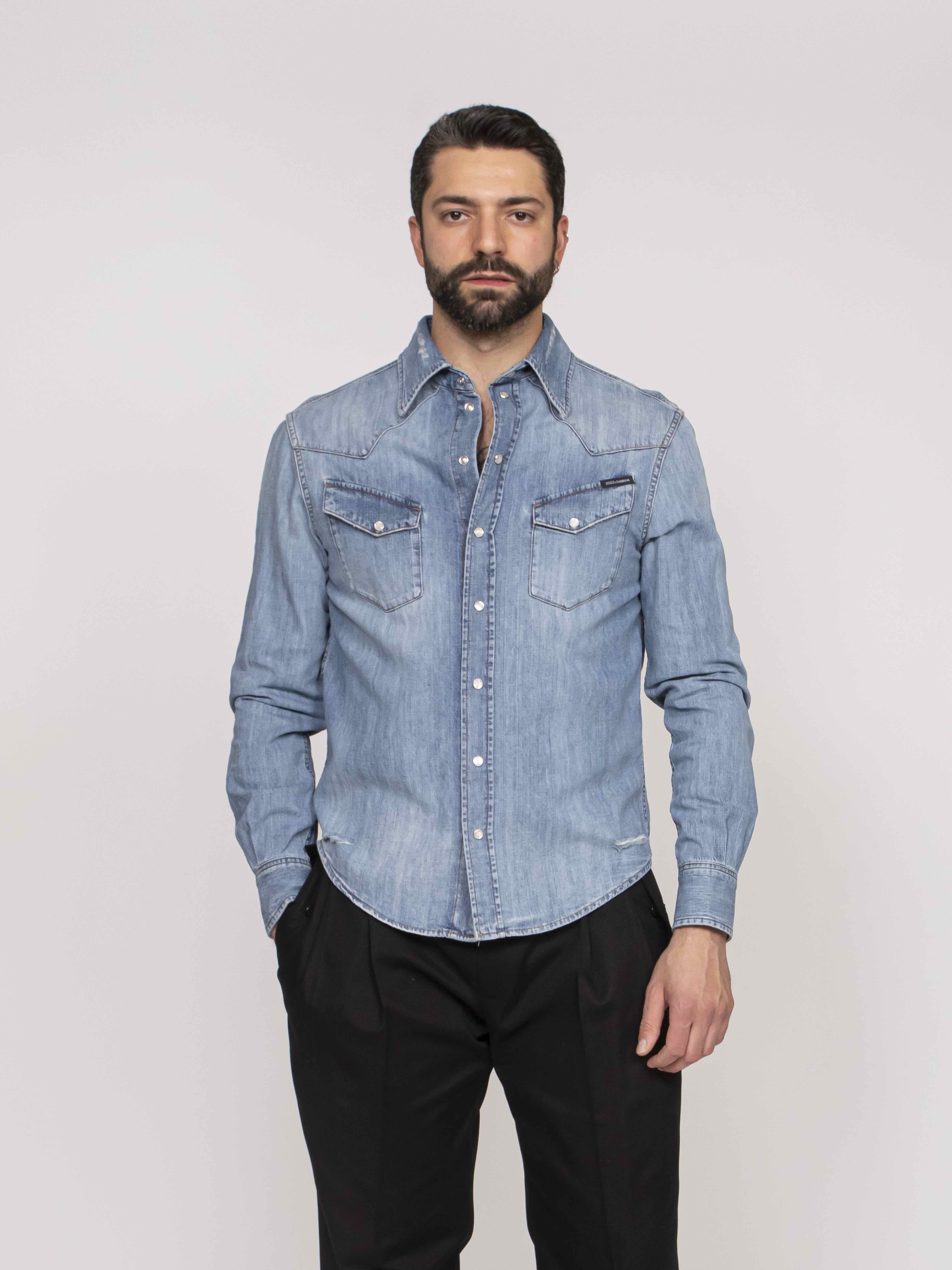 Dolce & Gabbana Camicia S9001 VARIANTE ABBINATA