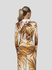 Just Cavalli Camicia Slim 638 GOLDEN PALM