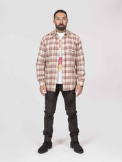 Dsquared2 Camicia Vintage 001F BEIGE/MIX