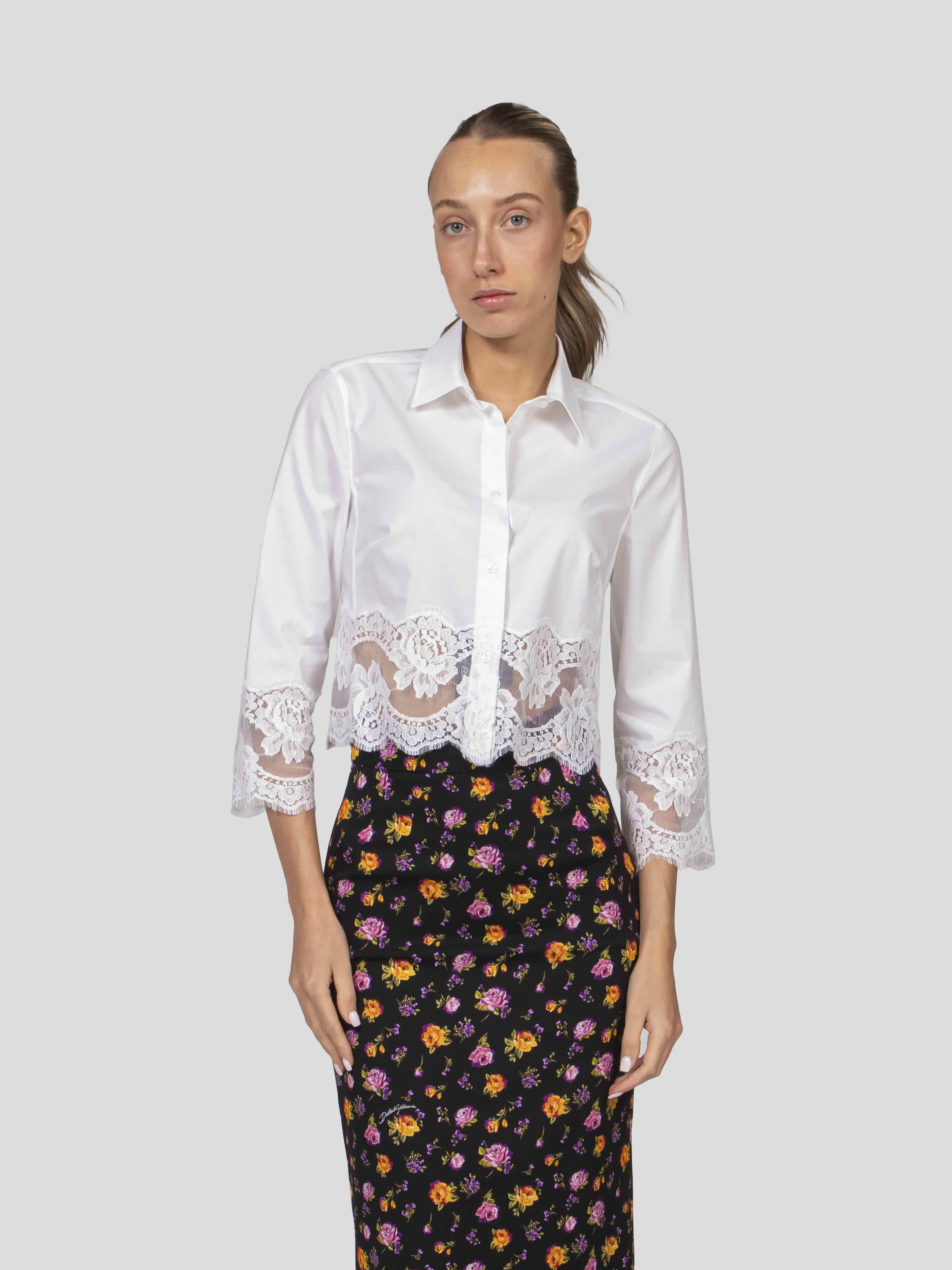 Dolce & Gabbana Camicia W0800 BIANCO OTTICO