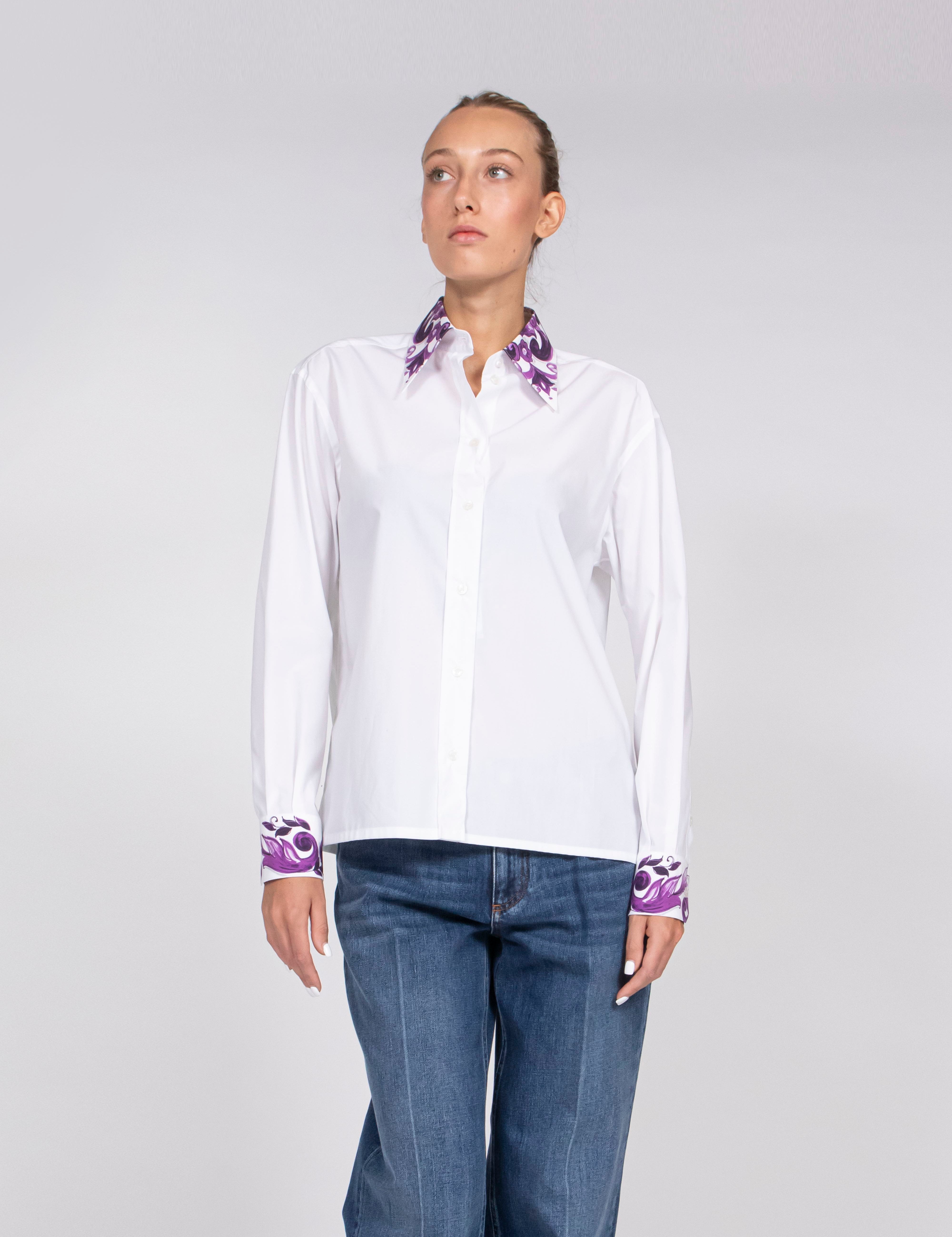 Dolce & Gabbana Camicia W0800 BIANCO OTTICO