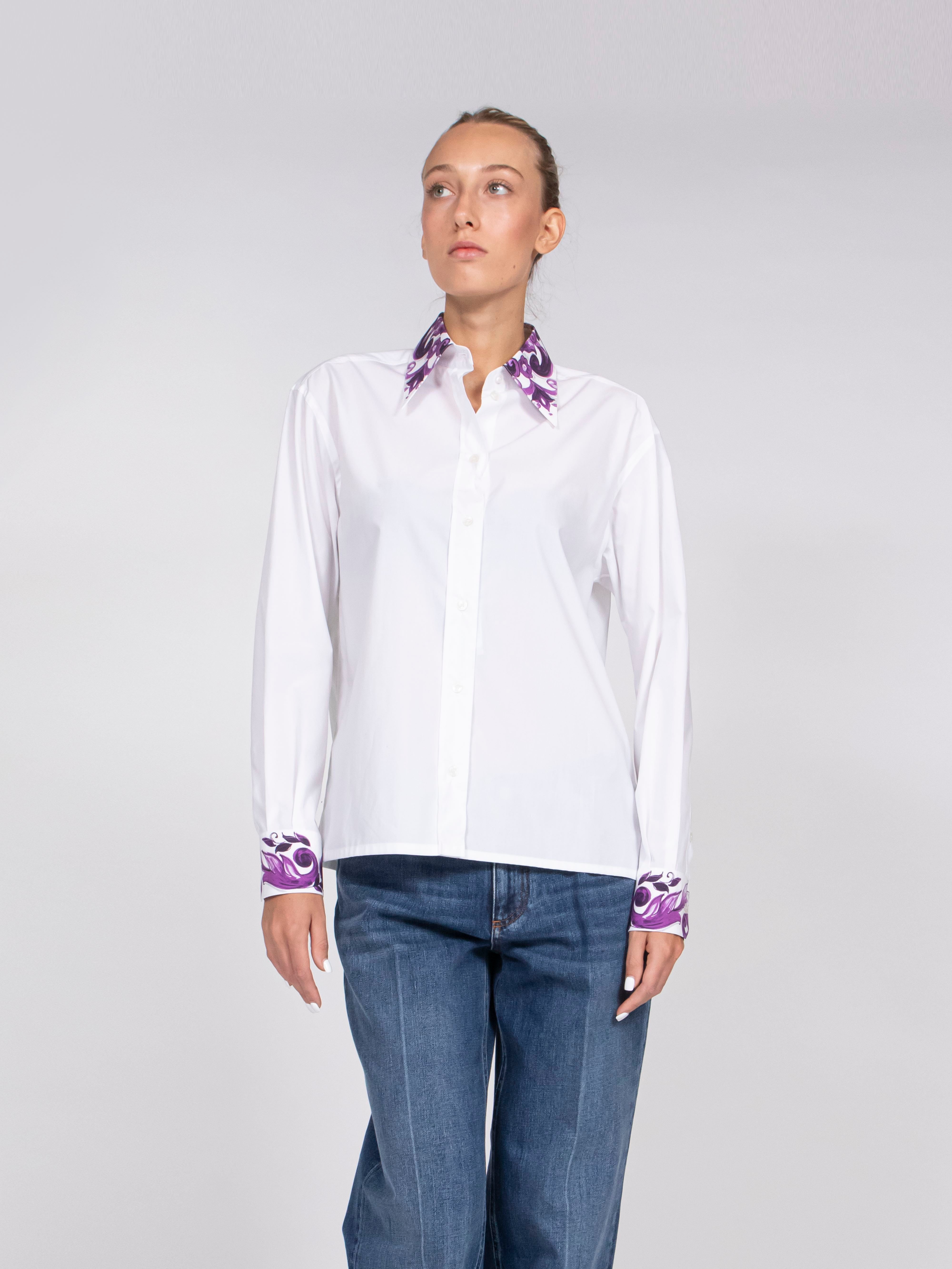 Dolce & Gabbana Camicia W0800 BIANCO OTTICO