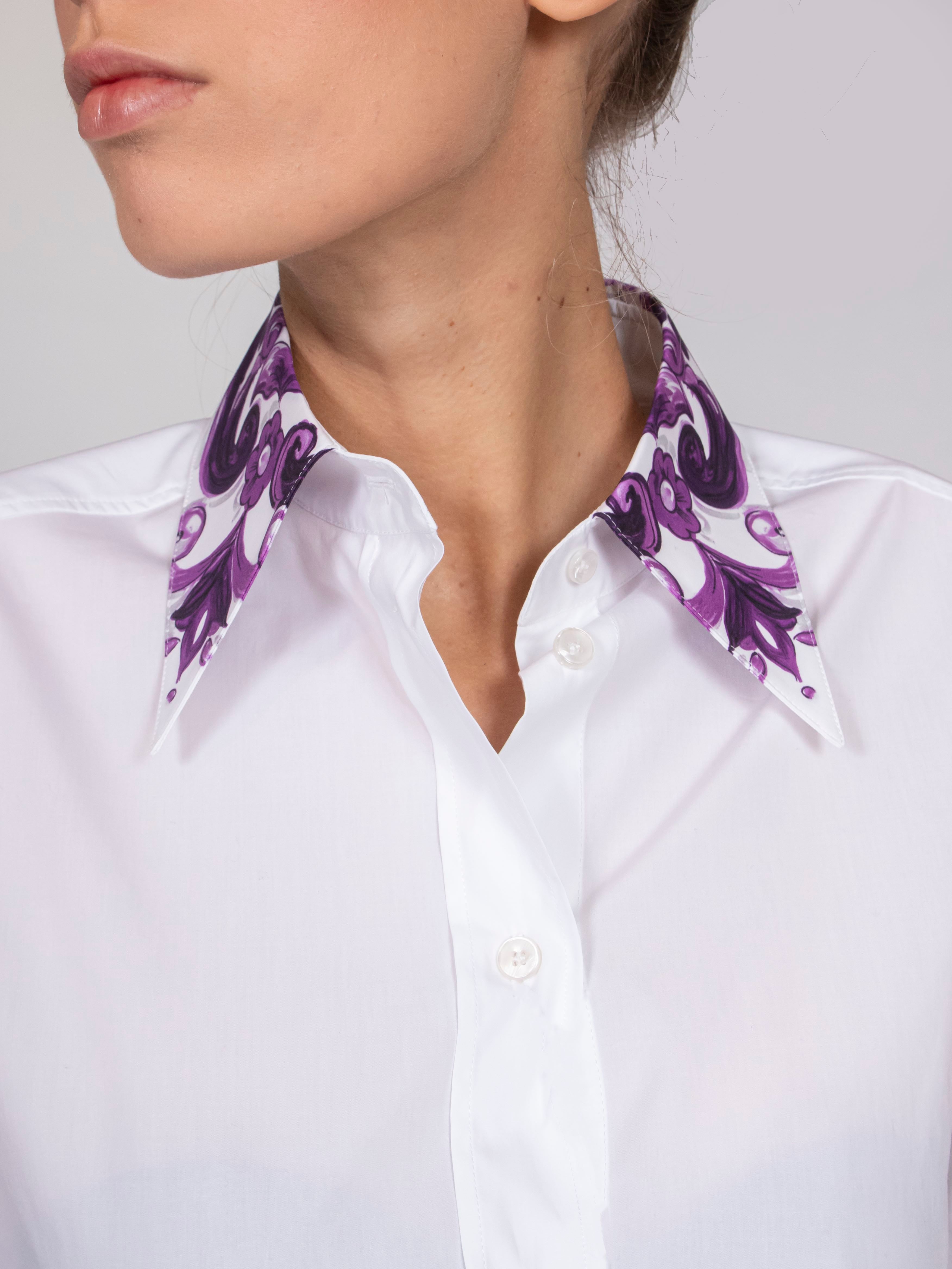 Dolce & Gabbana Camicia W0800 BIANCO OTTICO