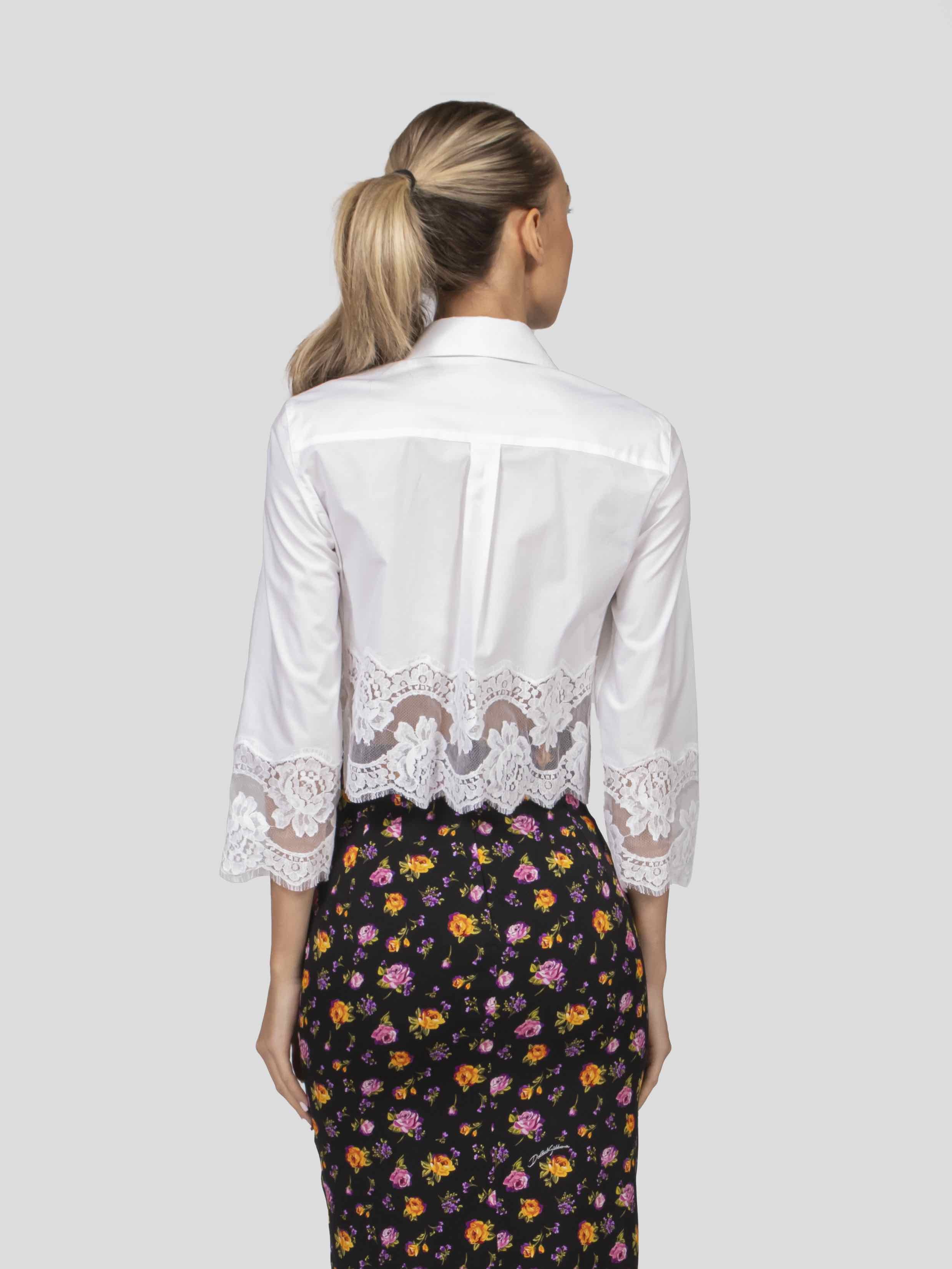 Dolce & Gabbana Camicia W0800 BIANCO OTTICO