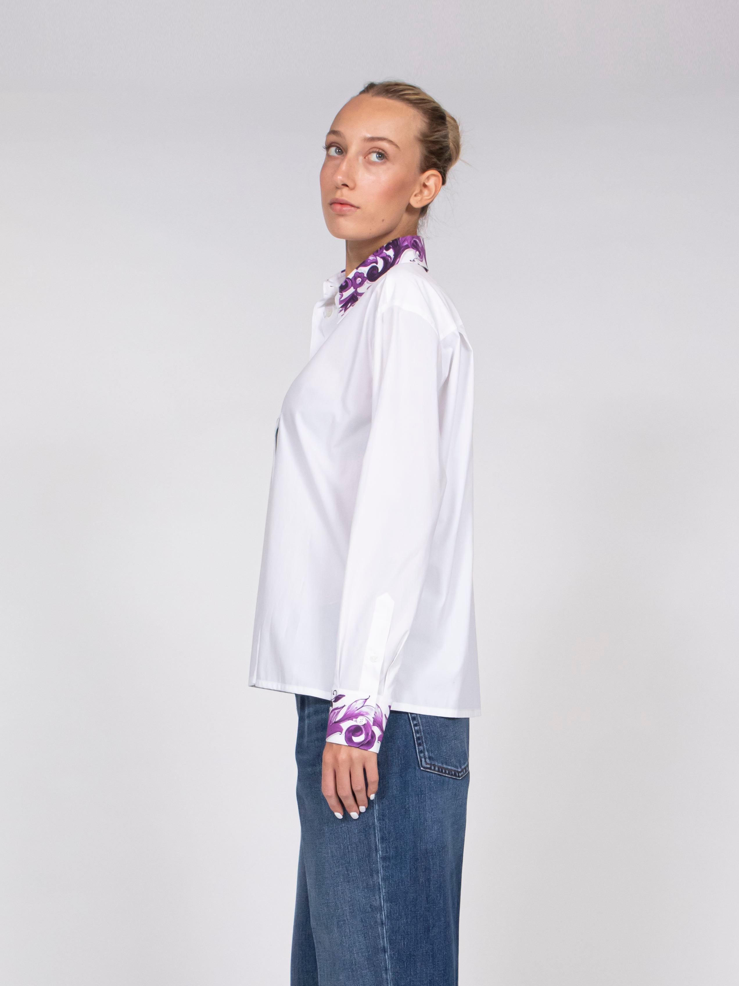 Dolce & Gabbana Camicia W0800 BIANCO OTTICO