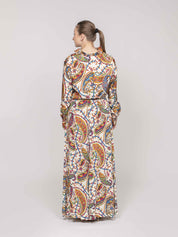 Etro Camicia X0801 STAMPA F.DO BIANCO