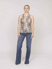 Pinko Canotta CZ9 BEIGE/NERO