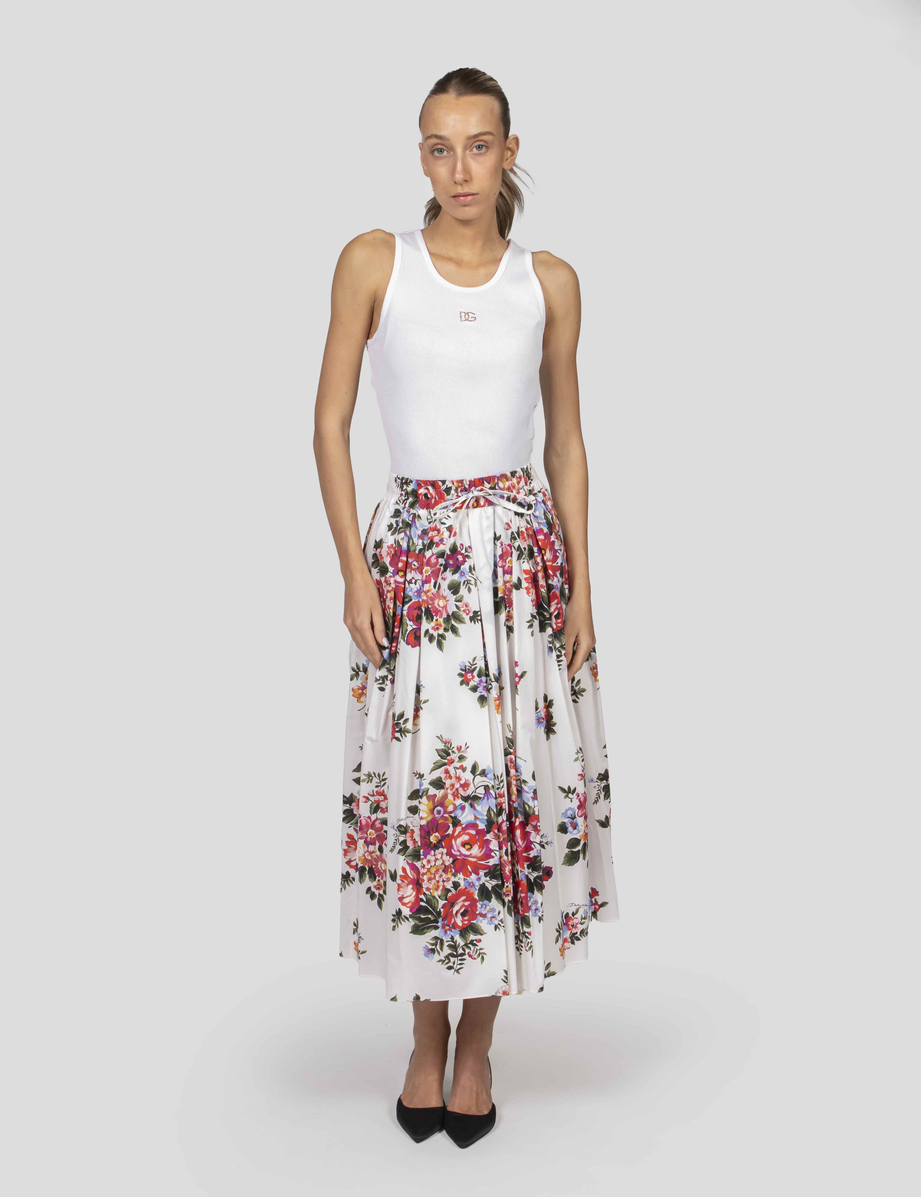 Dolce & Gabbana Canotta W0800 BIANCO OTTICO