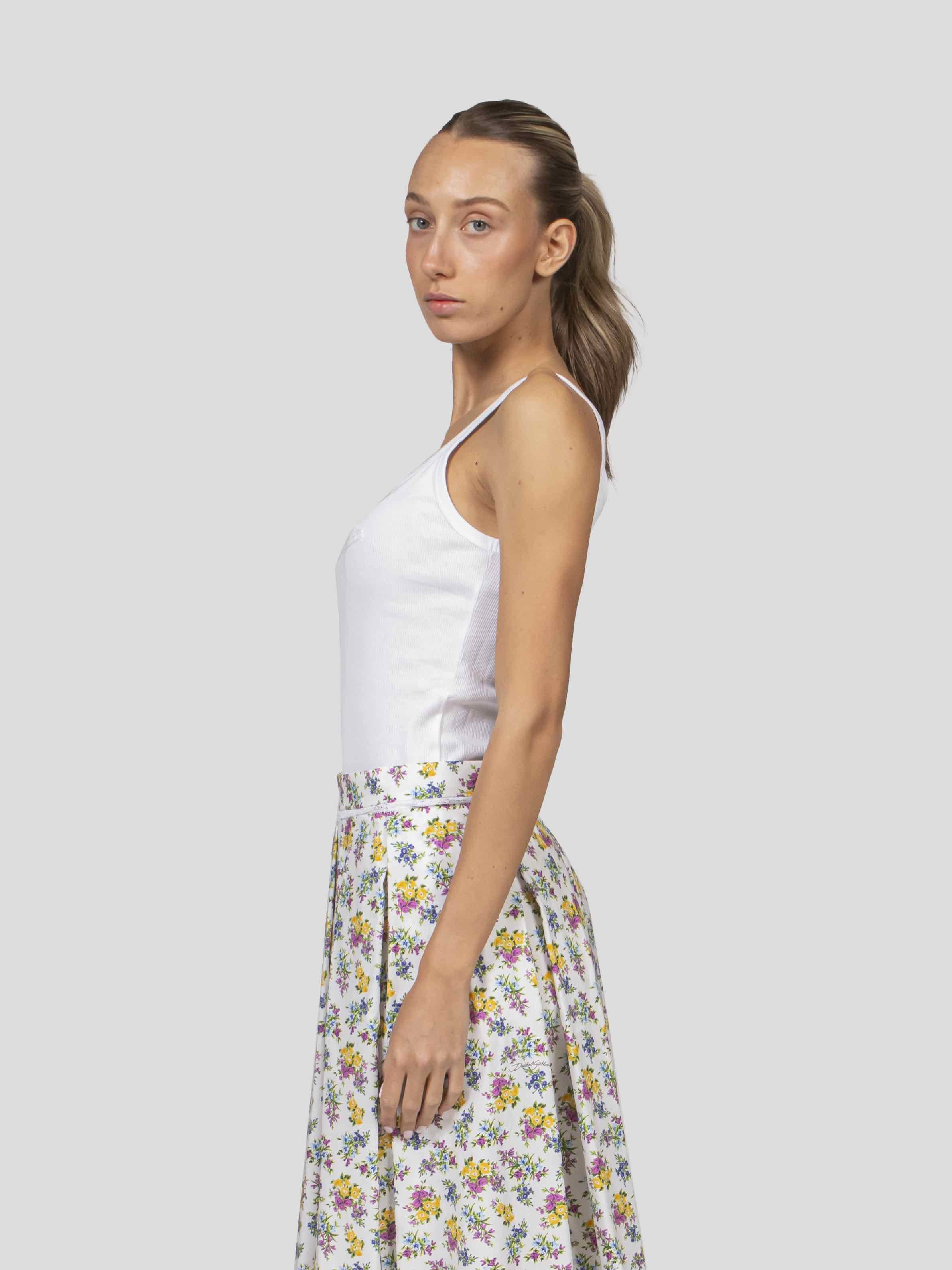 Dolce & Gabbana Canotta W0800 BIANCO OTTICO