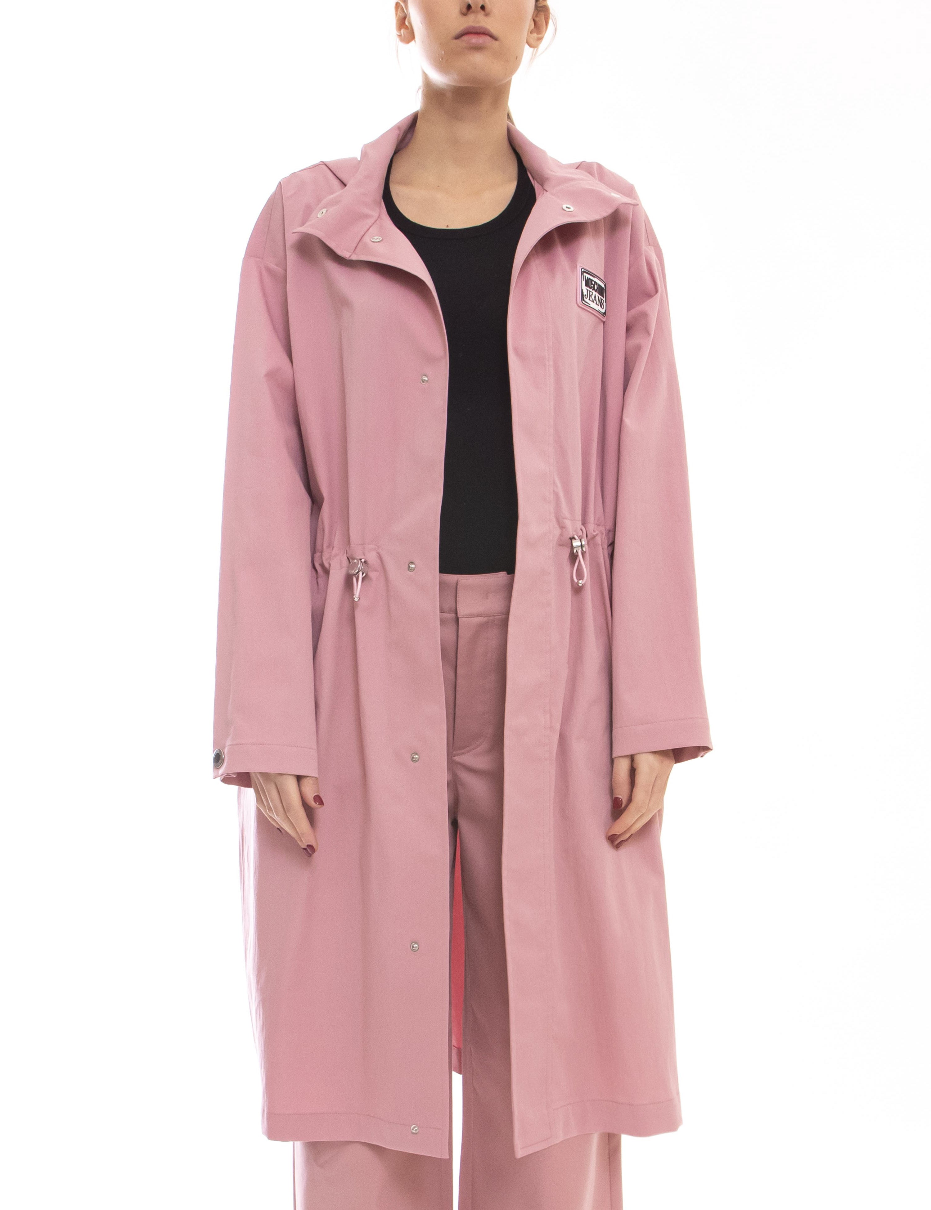 Moschino Capospalla Lungo Cotone Tecnico 0188 ROSA