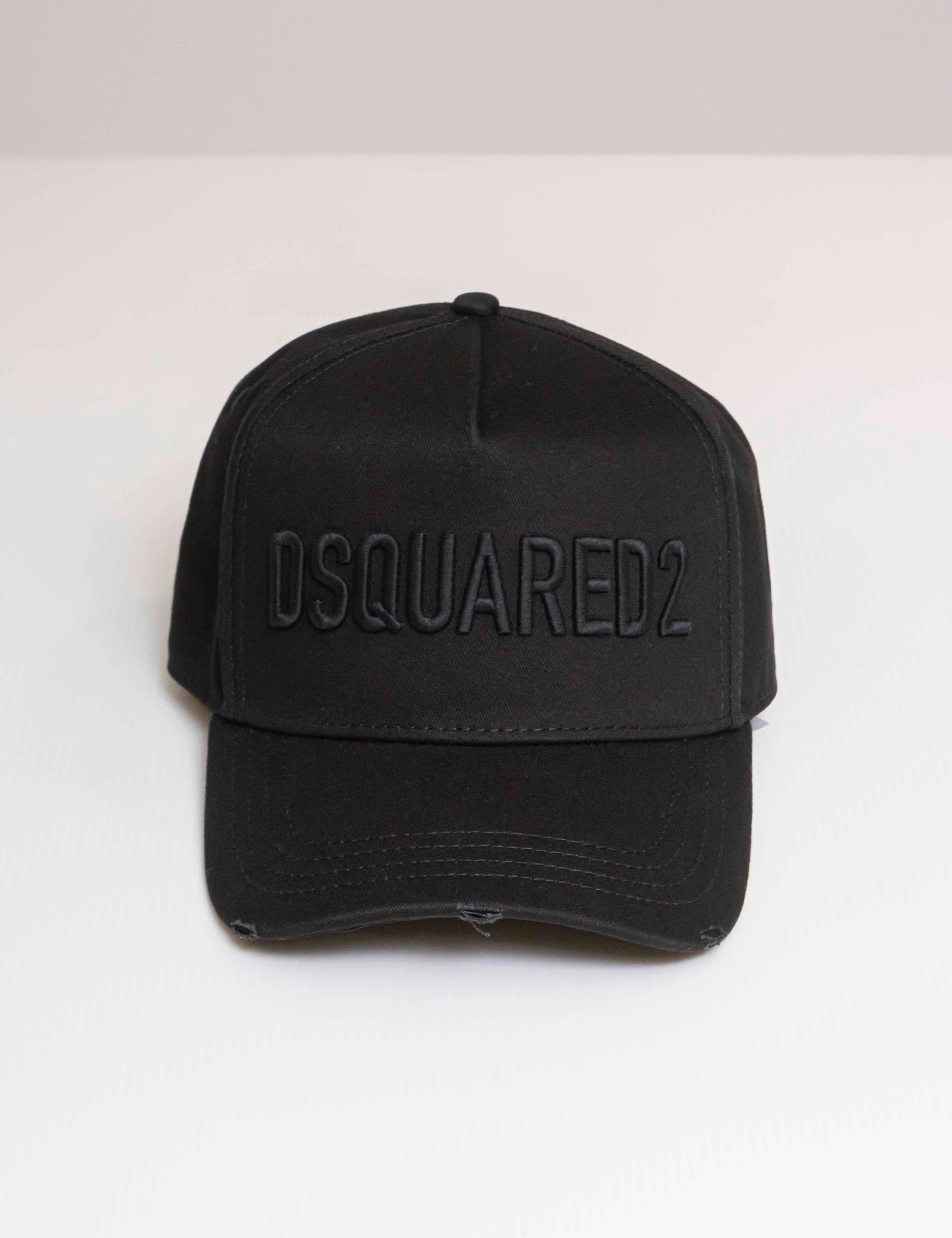 Dsquared2 Cappello M436 BLACK+BLACK