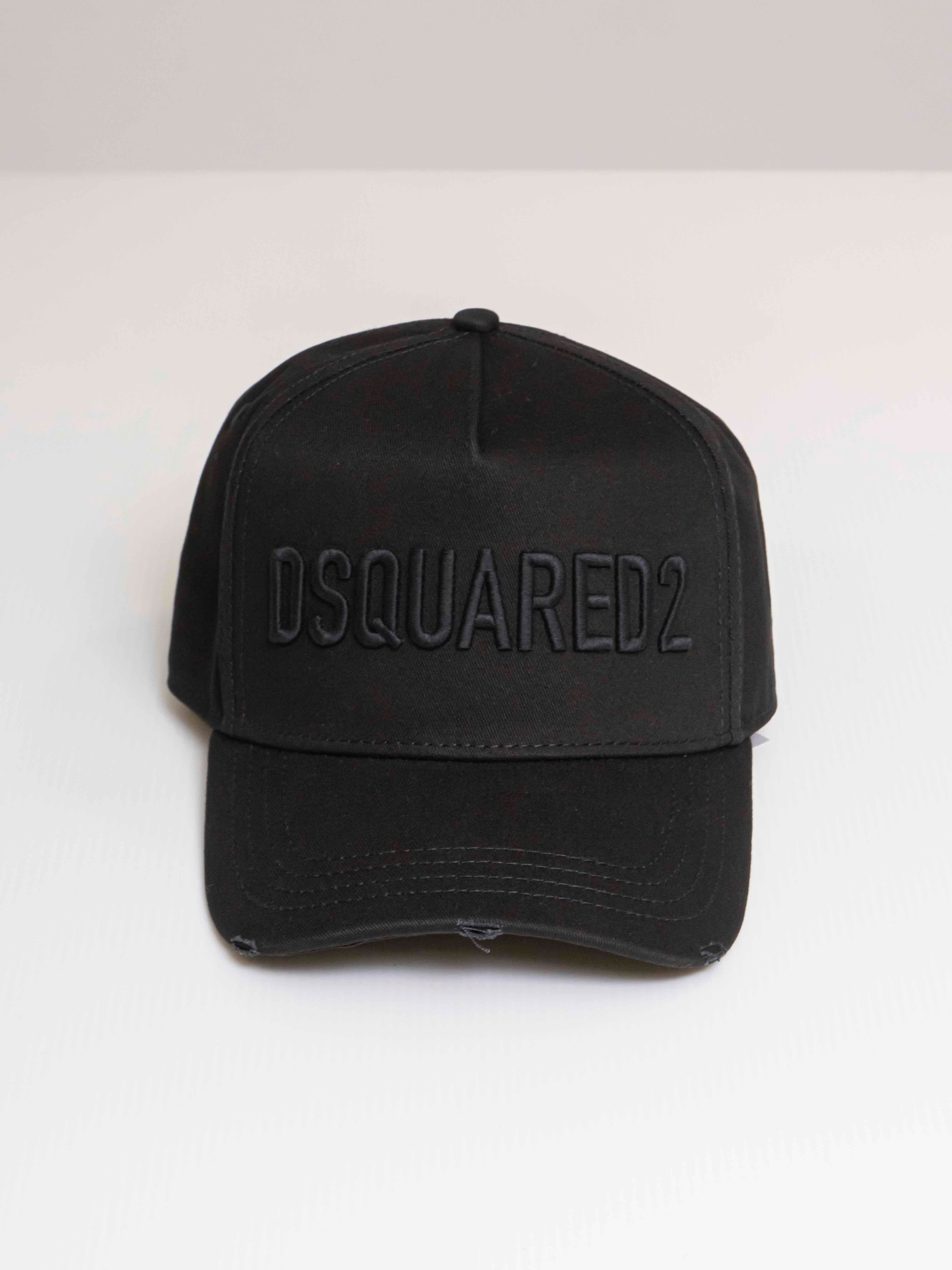 Dsquared2 Cappello M436 BLACK+BLACK