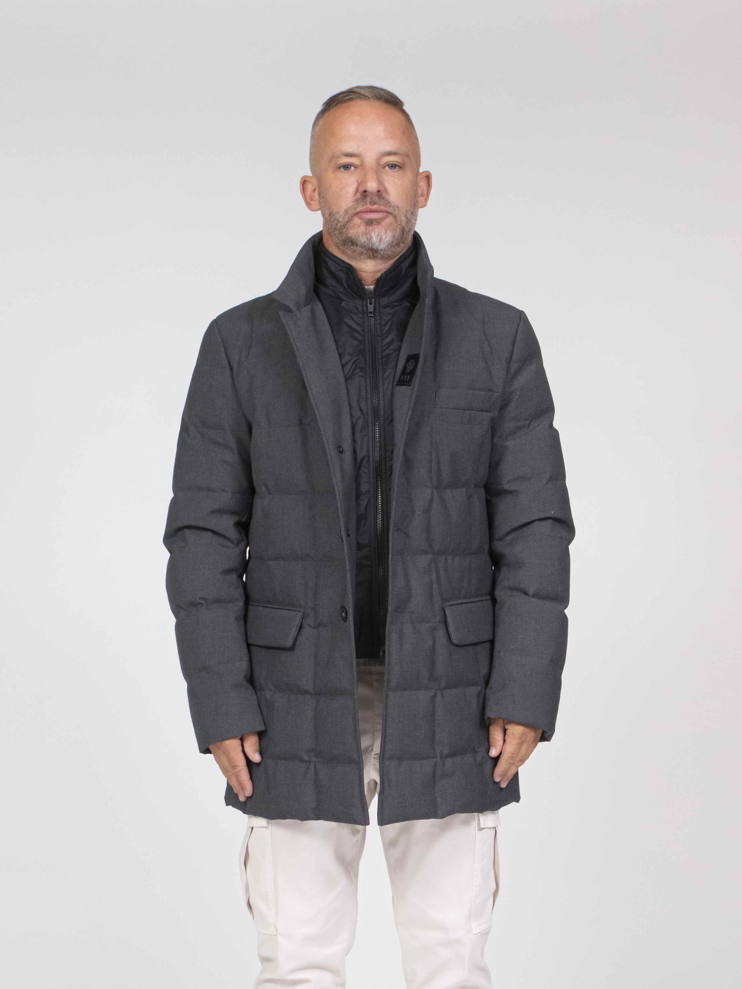 Fay Cappotto B803 NICOTINA SCURO