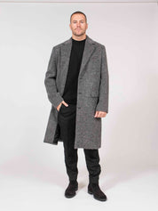 Pt Torino Cappotto Breast 0260 GRIGIO PIOMBO