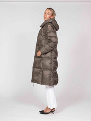 Pjs Parajumpers Cappotto Leonie 0103 OLIVE GREY