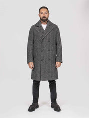 Messagerie Cappotto Morse 0008 BIANCO/NERO