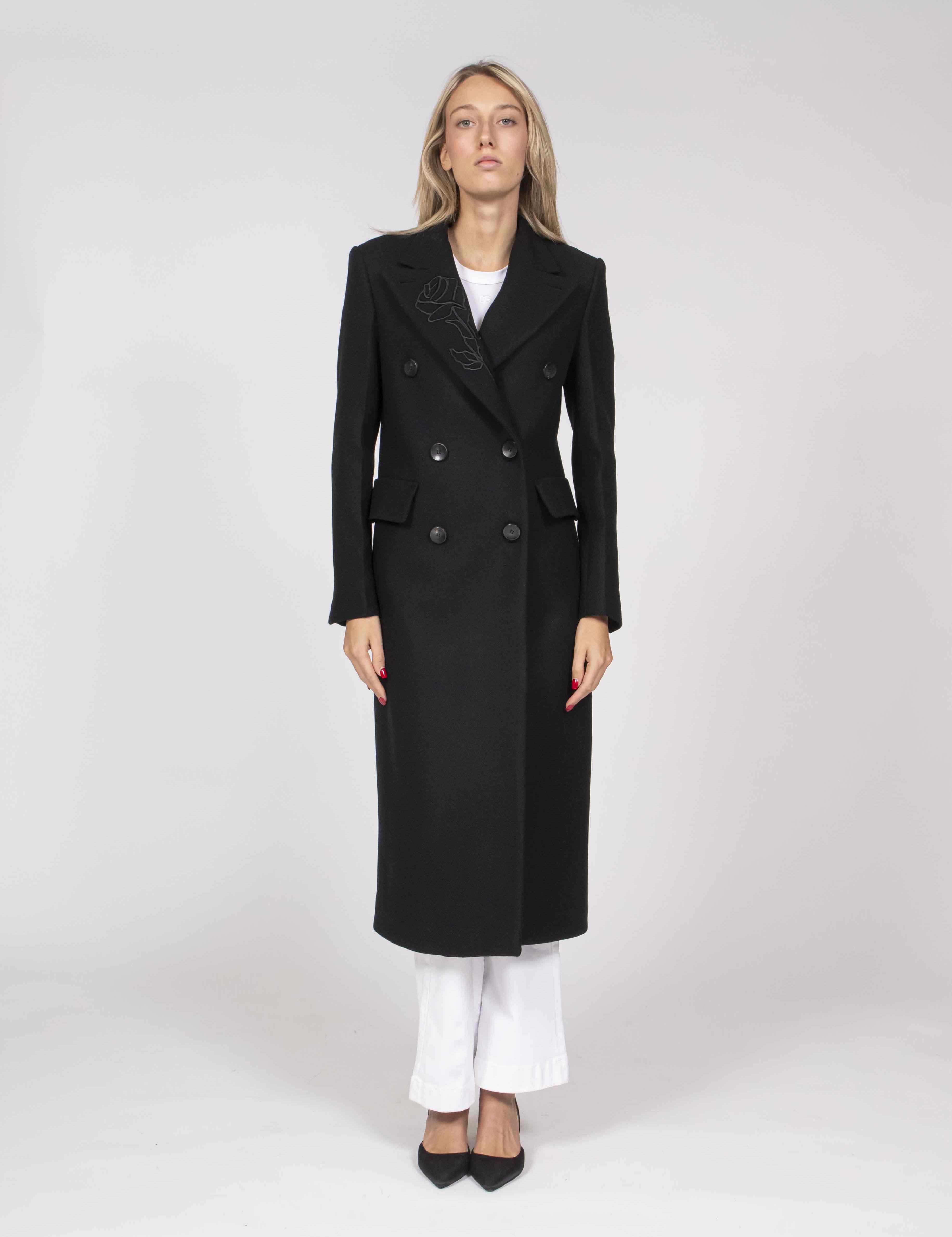 Blumarine Cappotto N0990 NERO