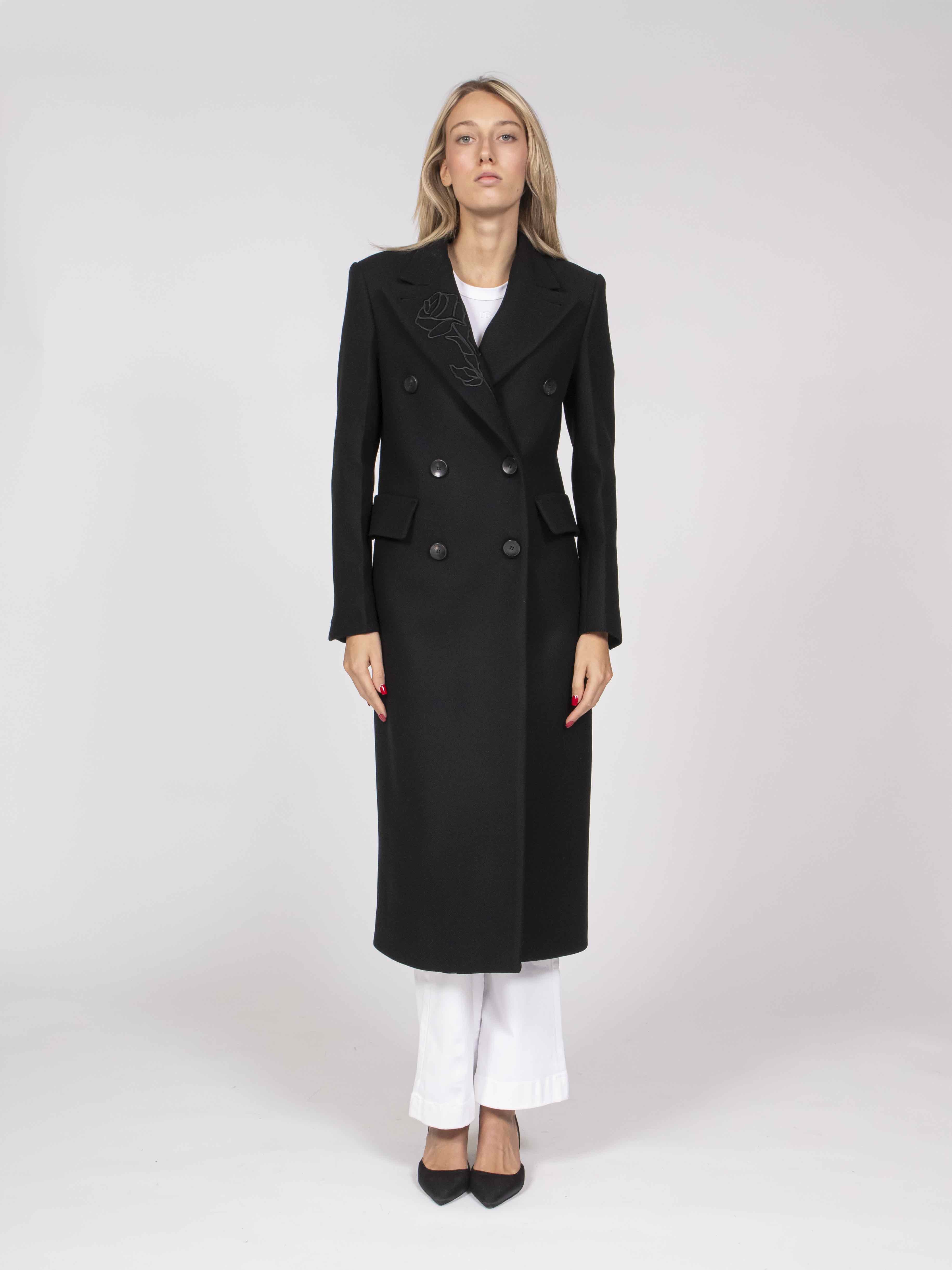 Blumarine Cappotto N0990 NERO