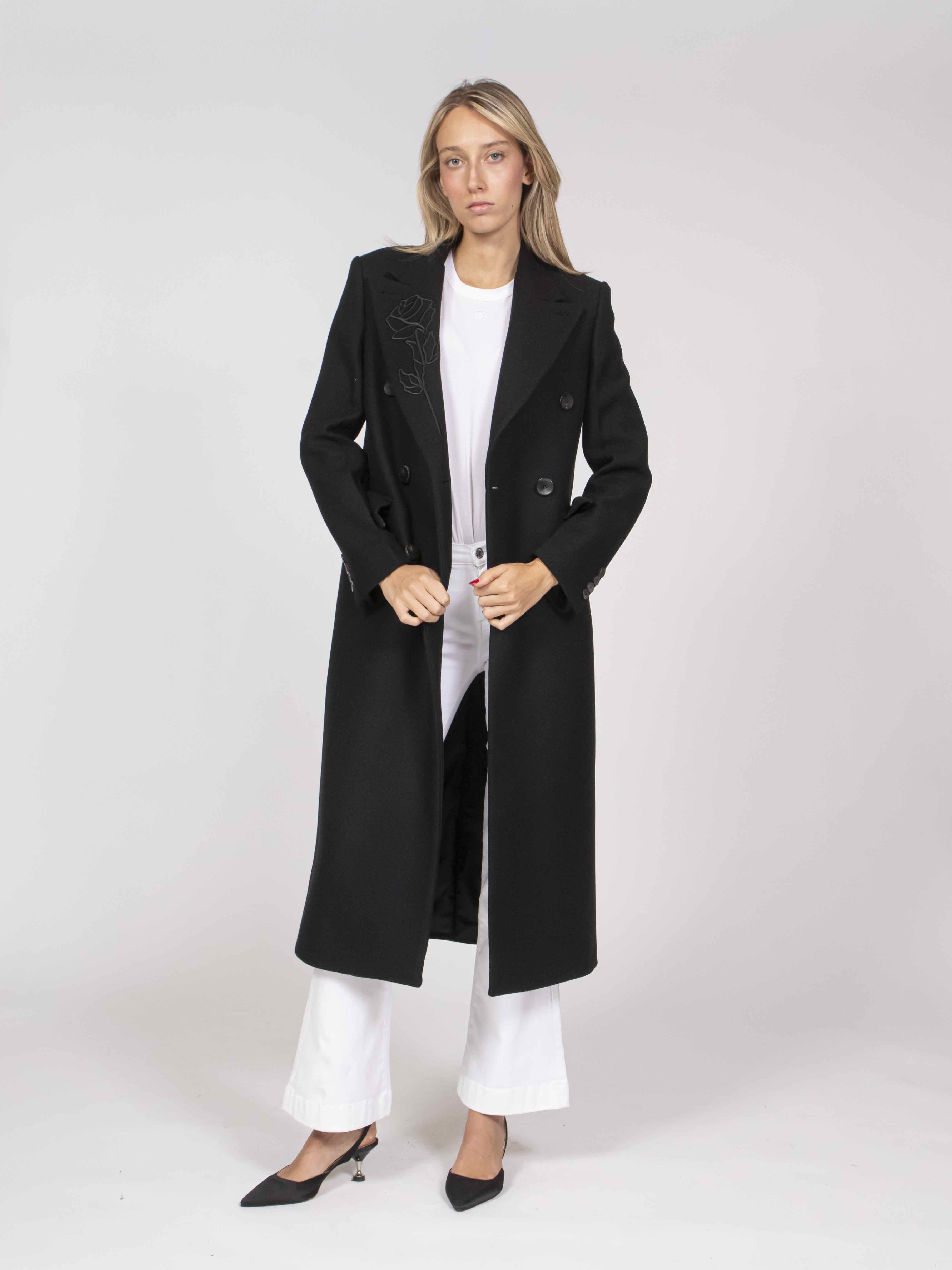 Blumarine Cappotto N0990 NERO
