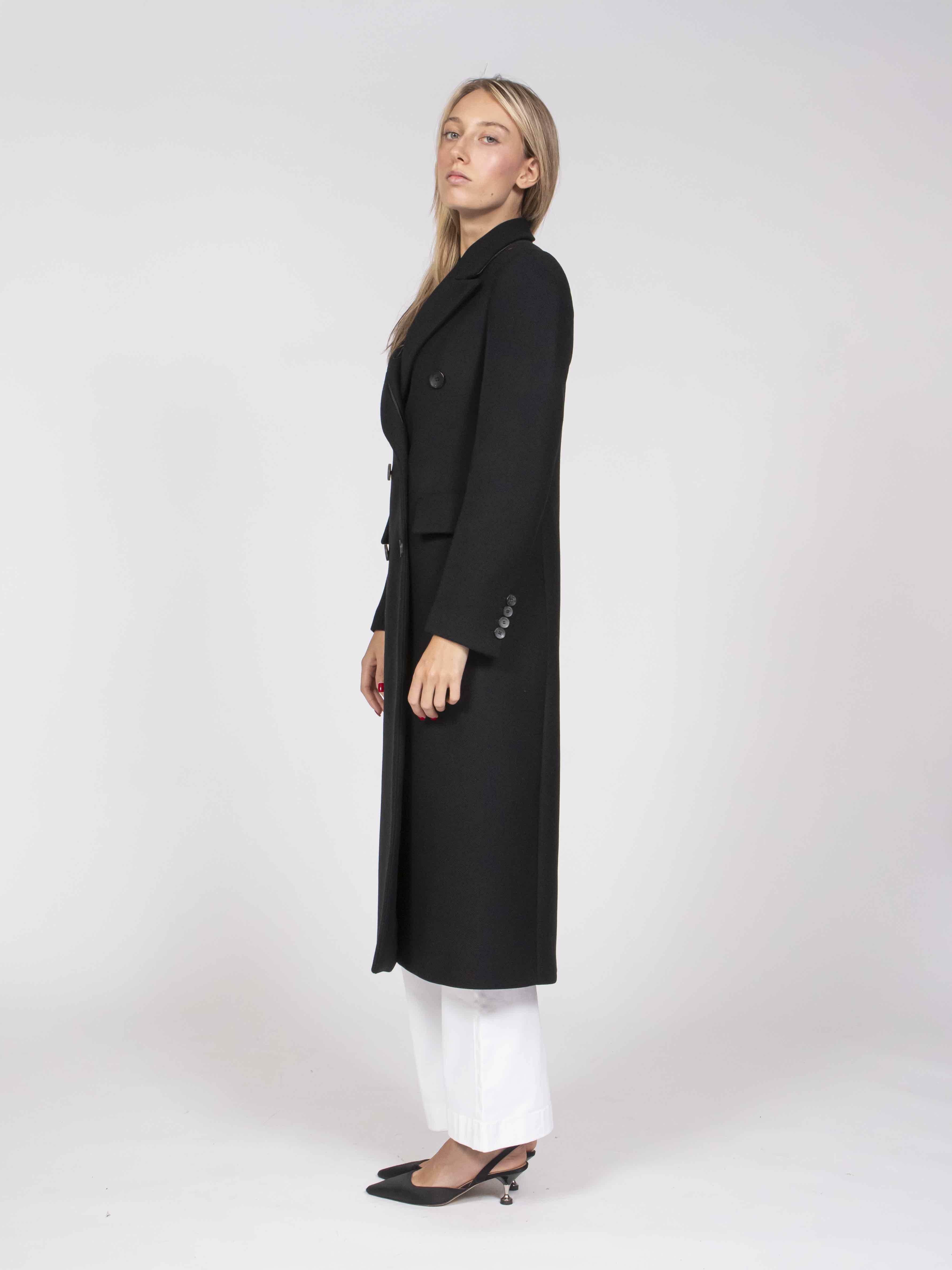 Blumarine Cappotto N0990 NERO