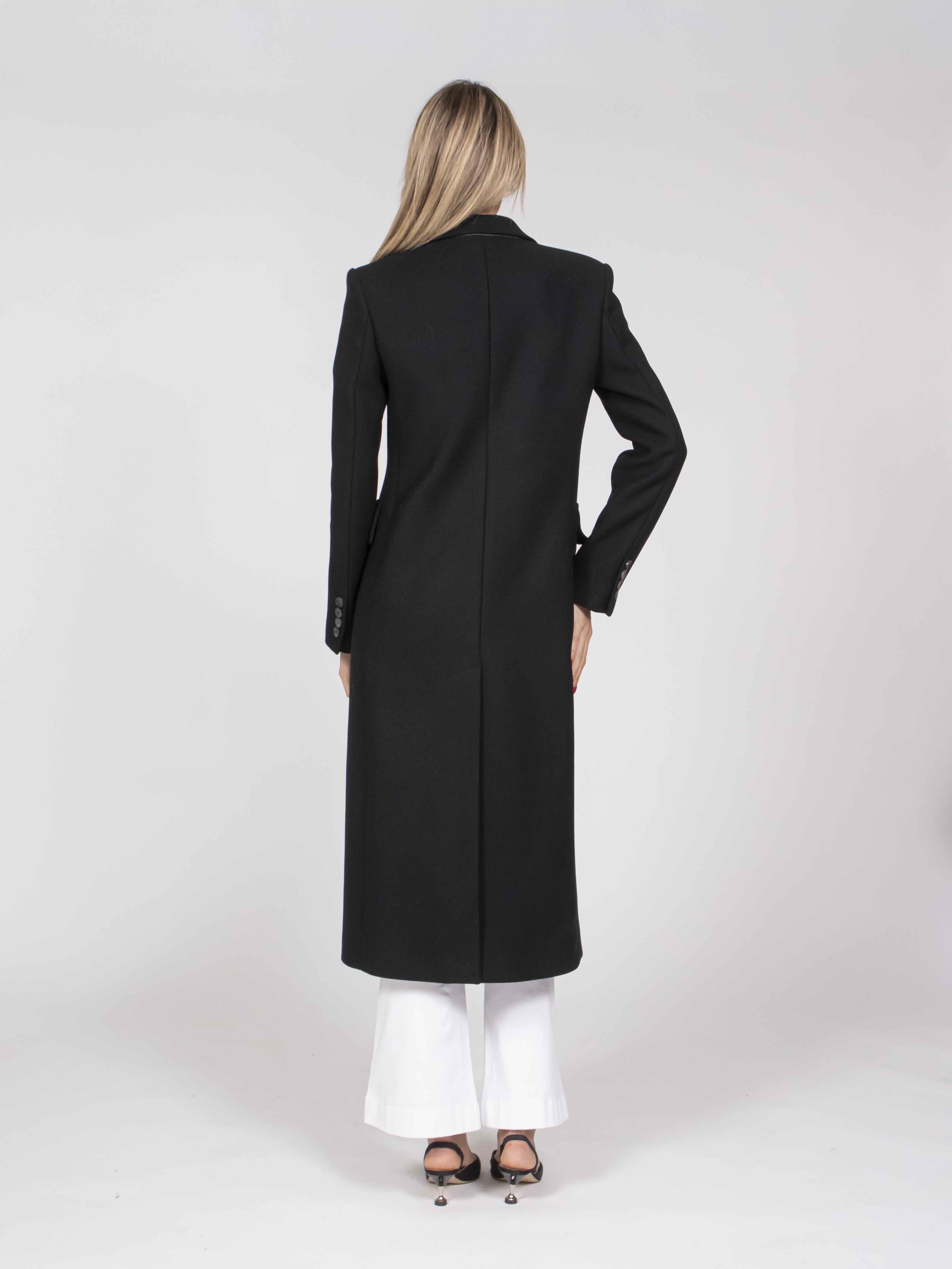 Blumarine Cappotto N0990 NERO