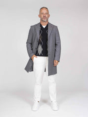 Messagerie Cappotto Picca 0089 GRIGIO