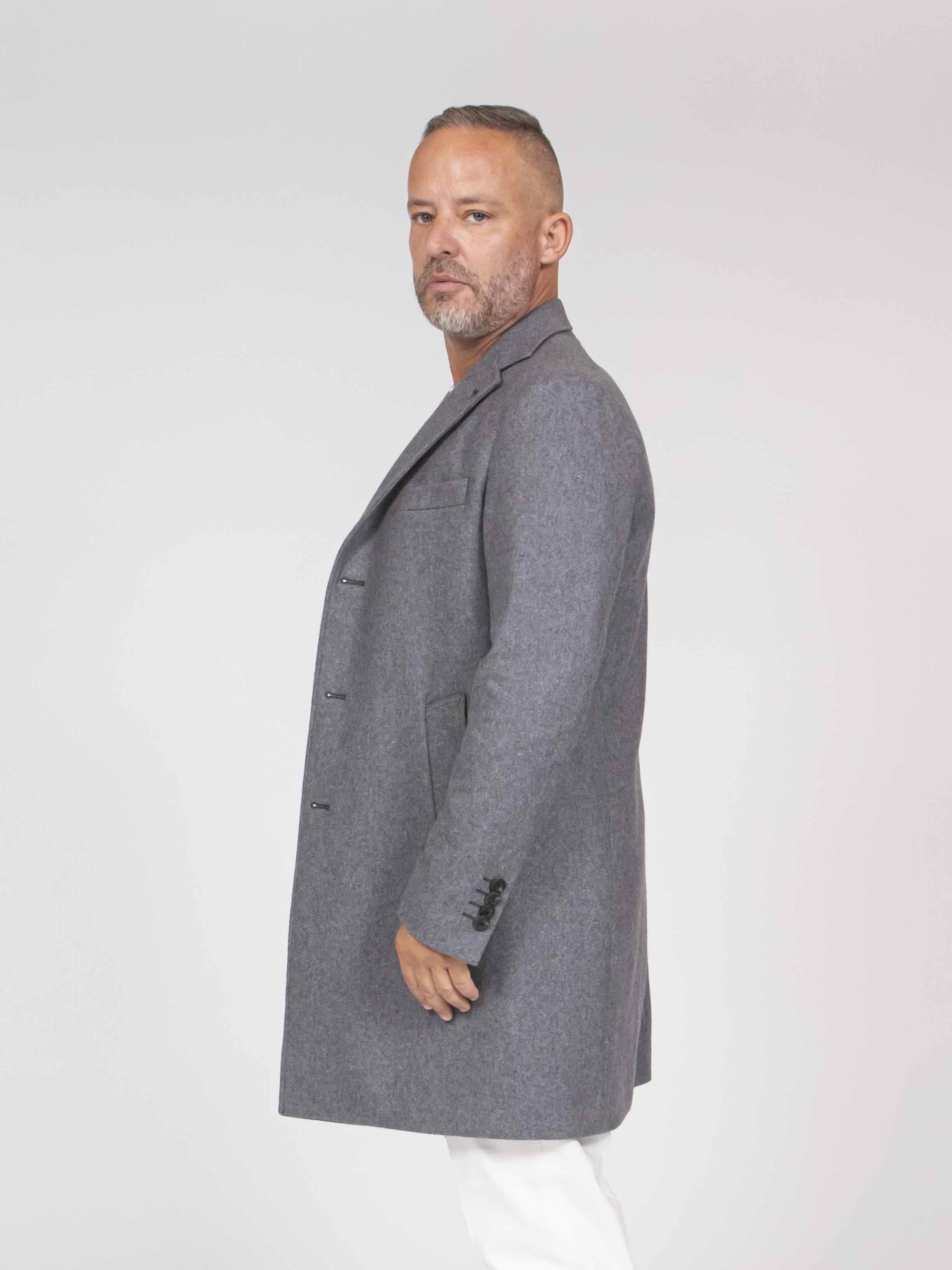 Messagerie Cappotto Picca 0089 GRIGIO