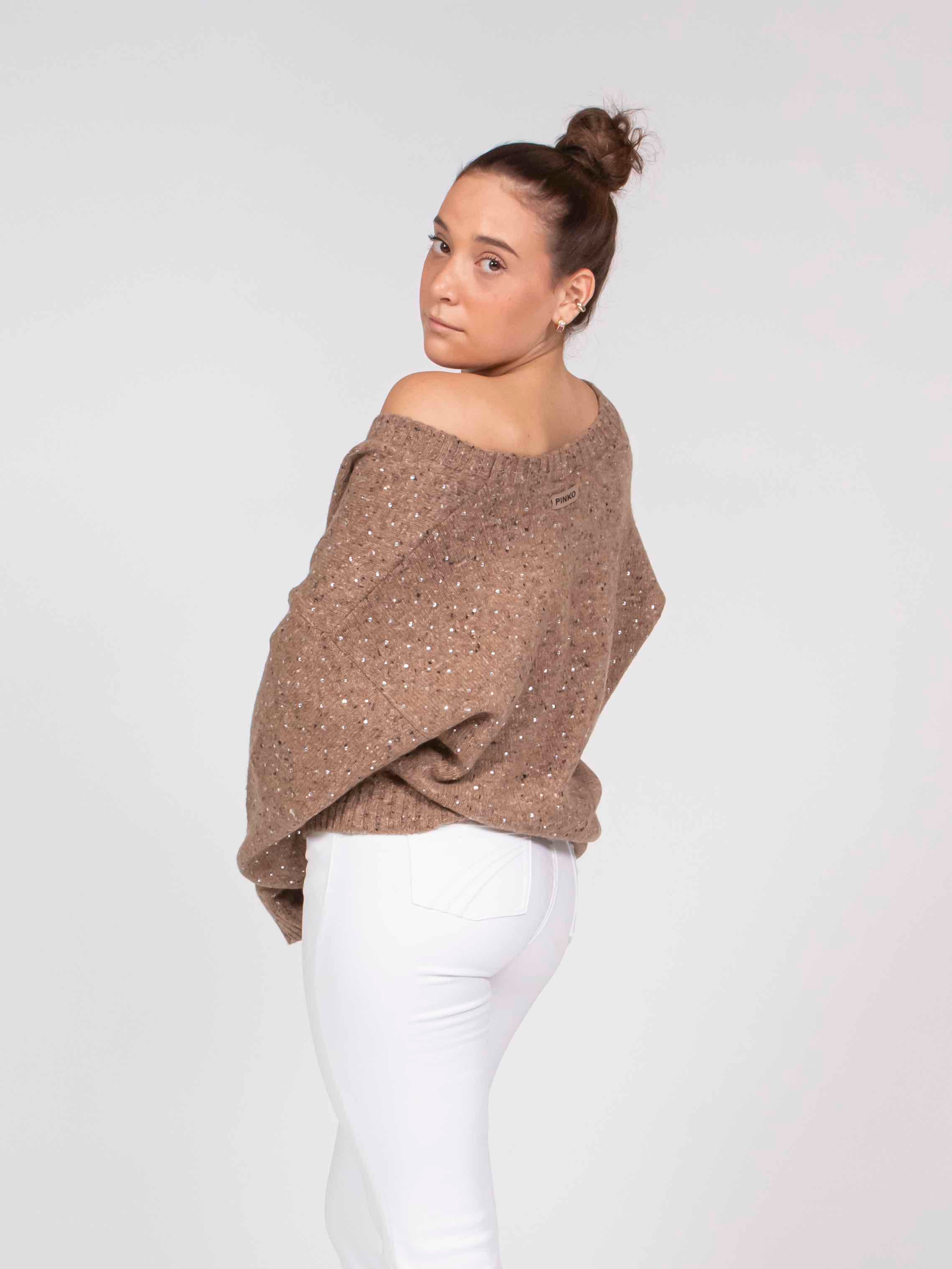 Pinko Cardigan C3Z CAMMELLO