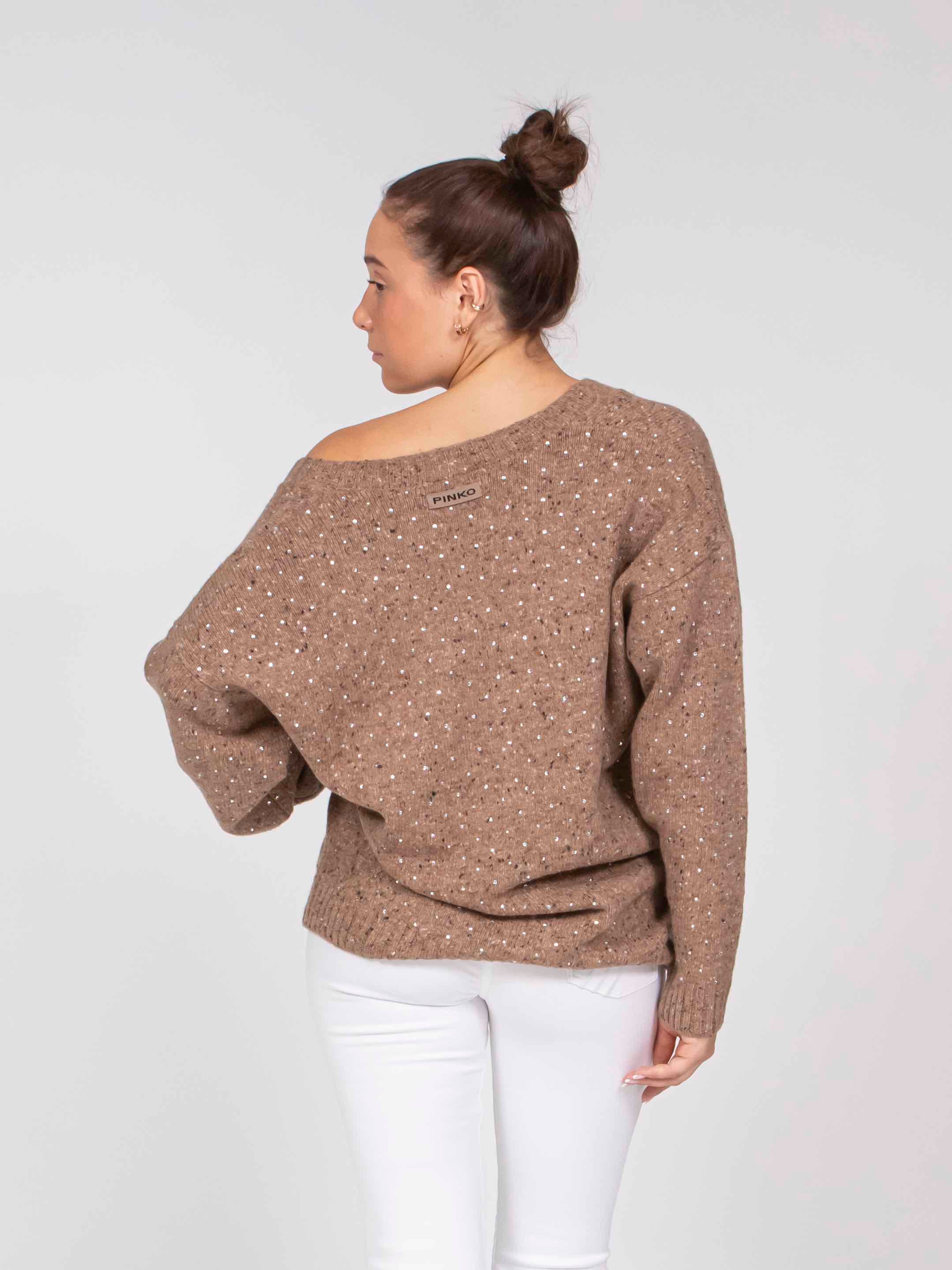 Pinko Cardigan C3Z CAMMELLO