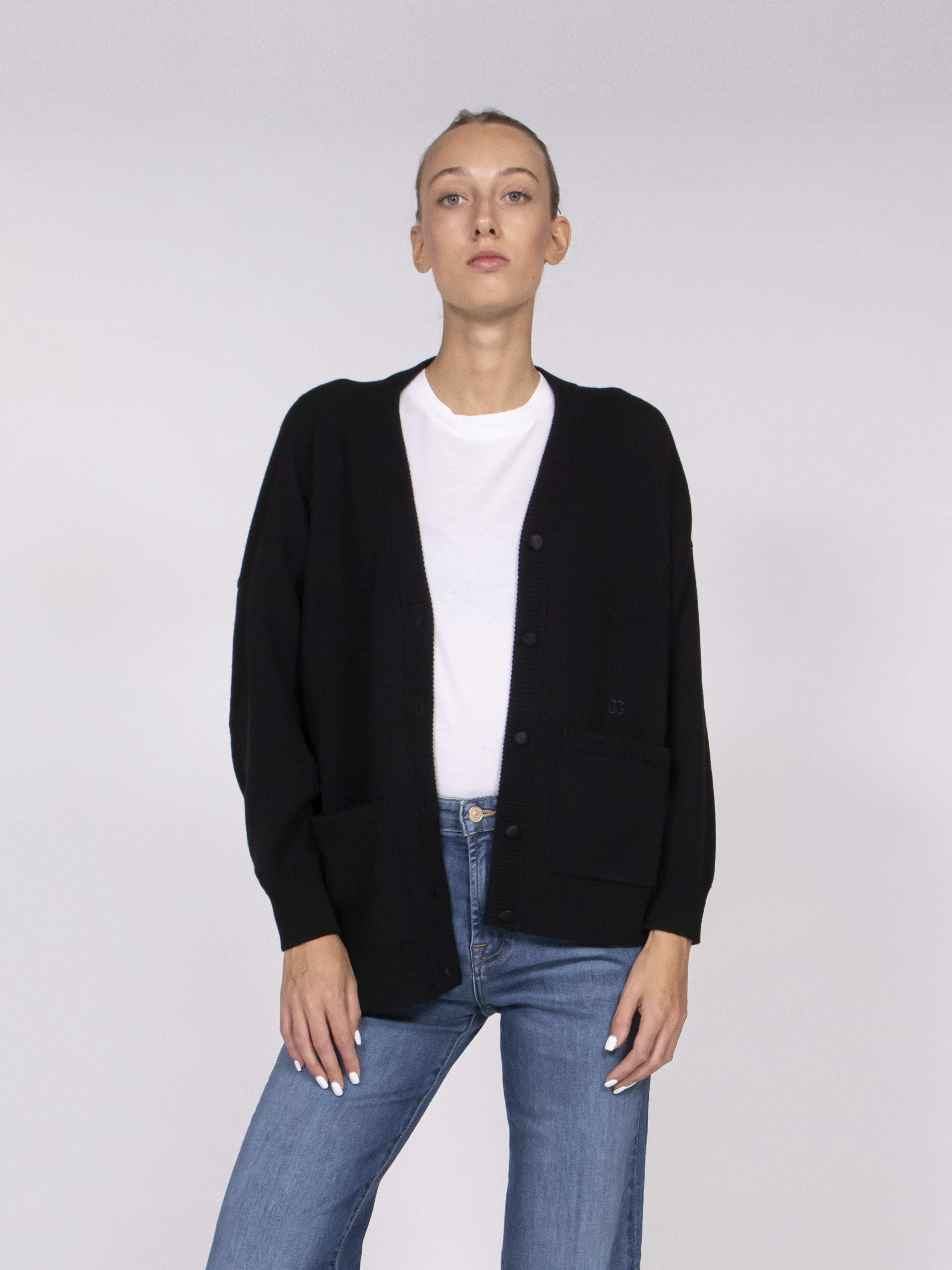 Dolce & Gabbana Cardigan C/bottoni N0000 NERO