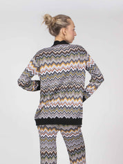 Missoni Cardigan SM9TA MULTIBROW YELLOTONES