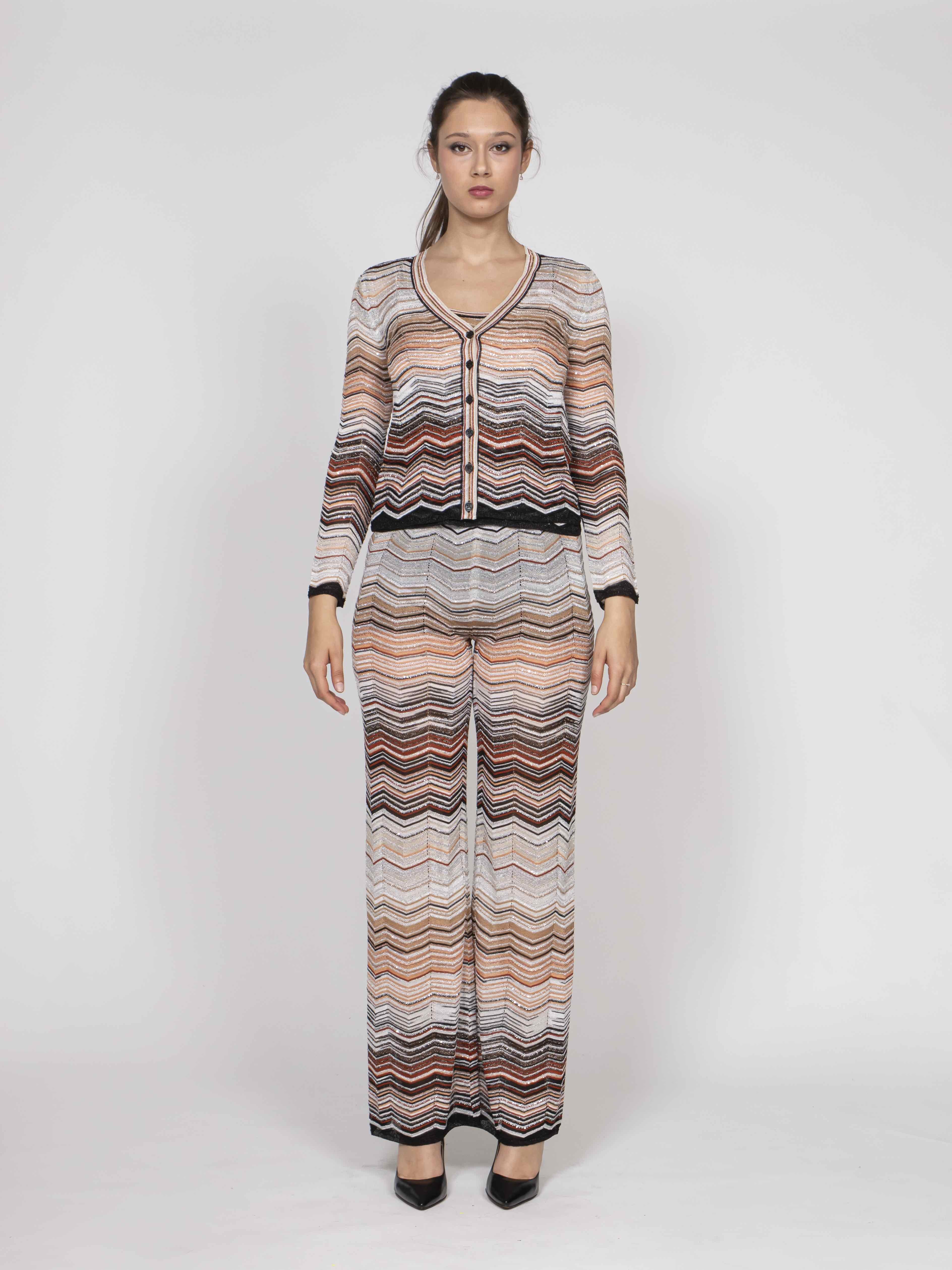 Missoni Cardigan SM9ZV RED/BEIGE