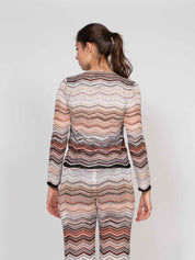 Missoni Cardigan SM9ZV RED/BEIGE
