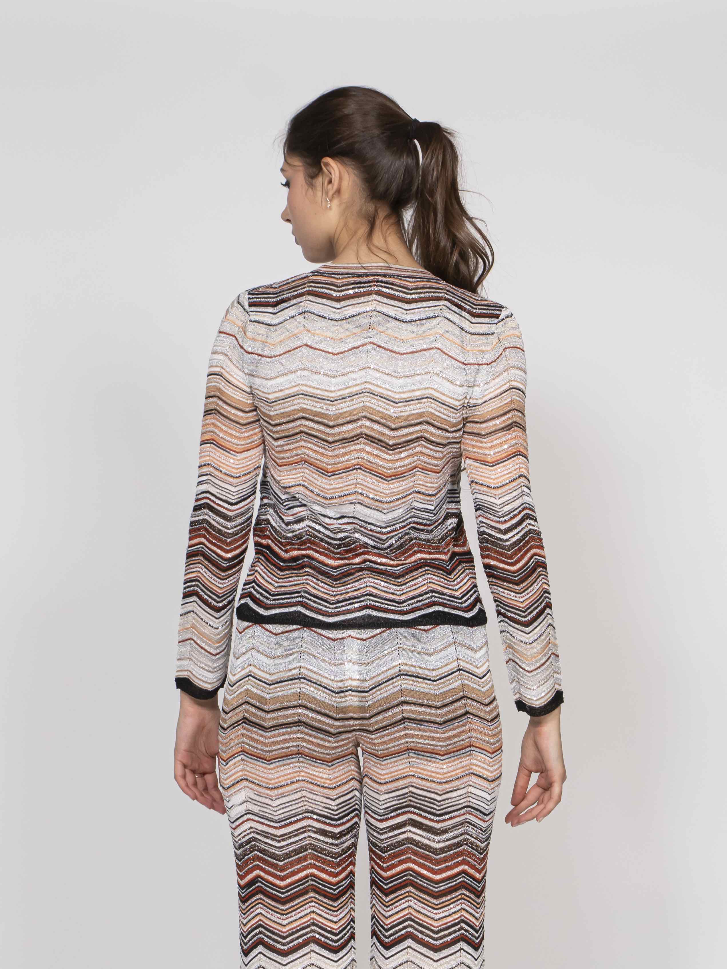 Missoni Cardigan SM9ZV RED/BEIGE