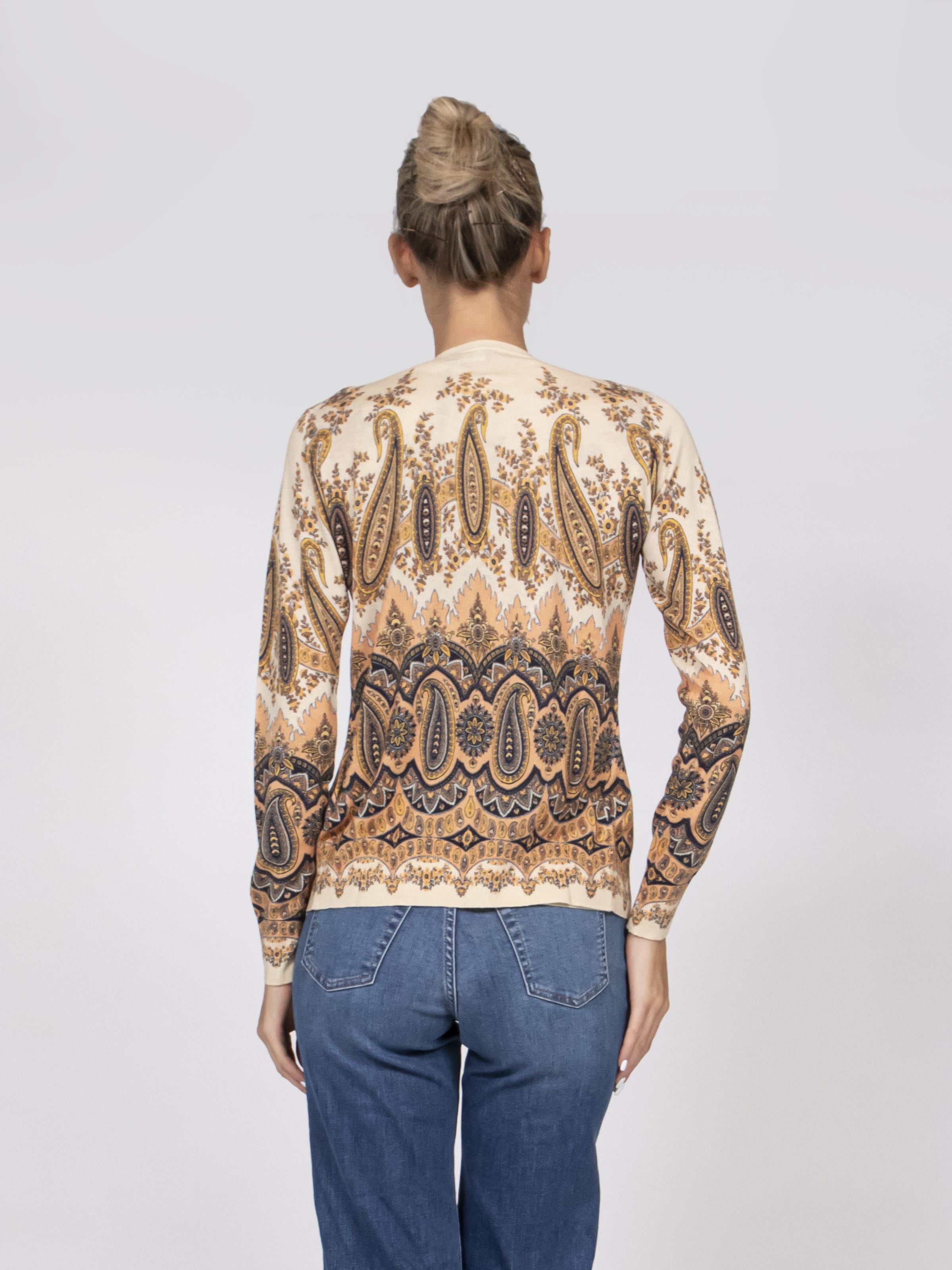 Etro Cardigan X0822 FANTASIA BEIGE