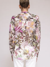 Shirtaporter Casacca 1 MEXICAN GARDEN BIANCO