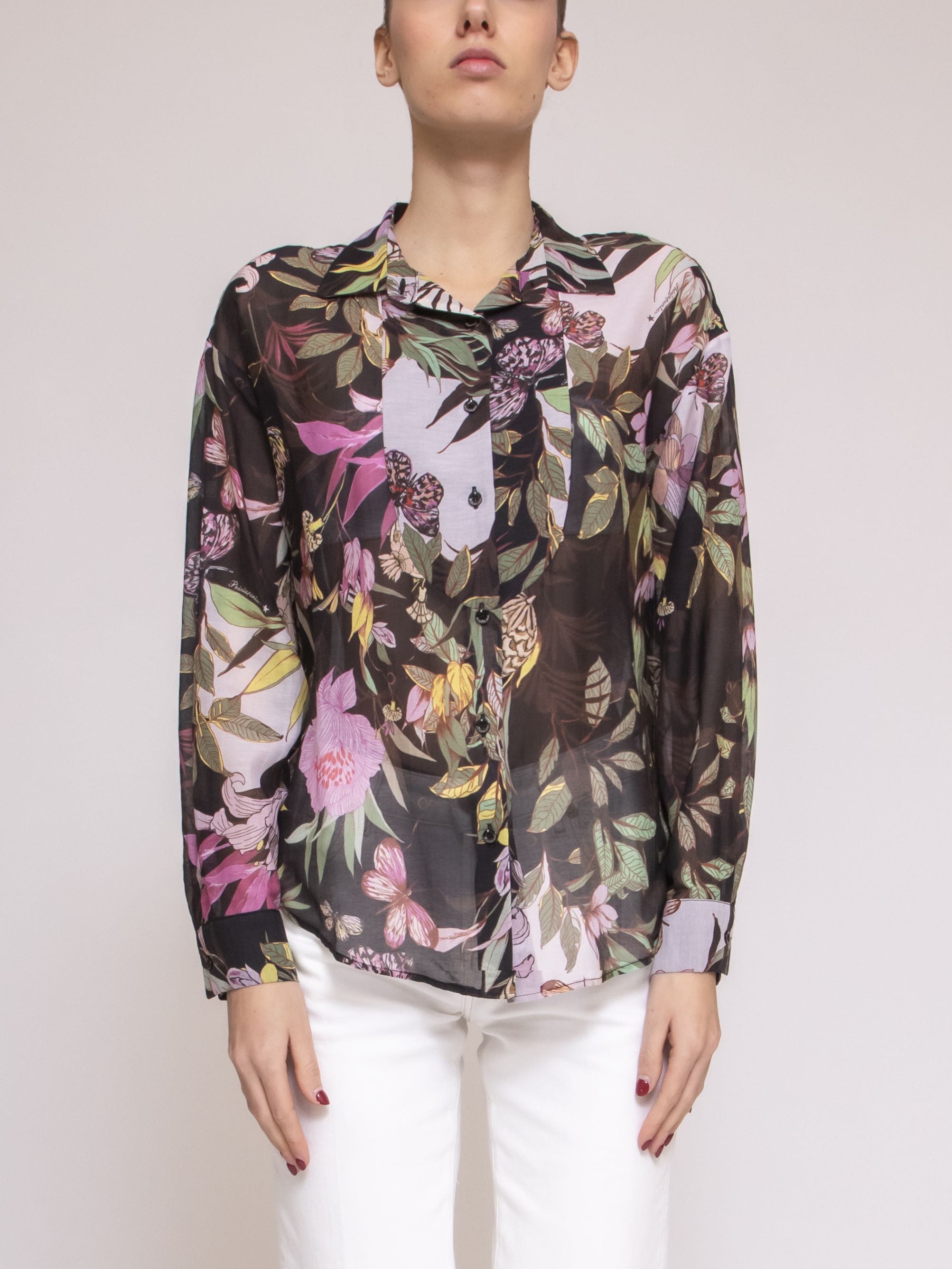 Shirtaporter Casacca 2 MEXICAN GARDEN NERO