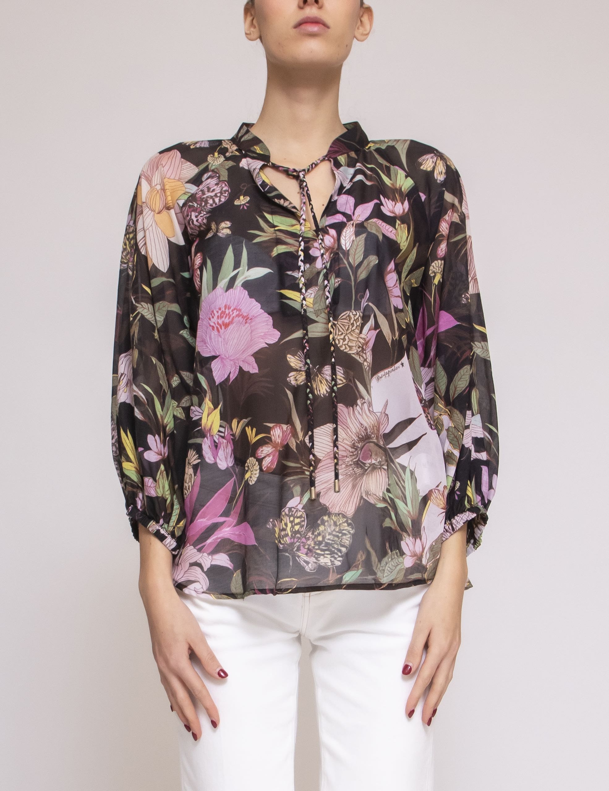 Shirtaporter Casacca 2 MEXICAN GARDEN NERO