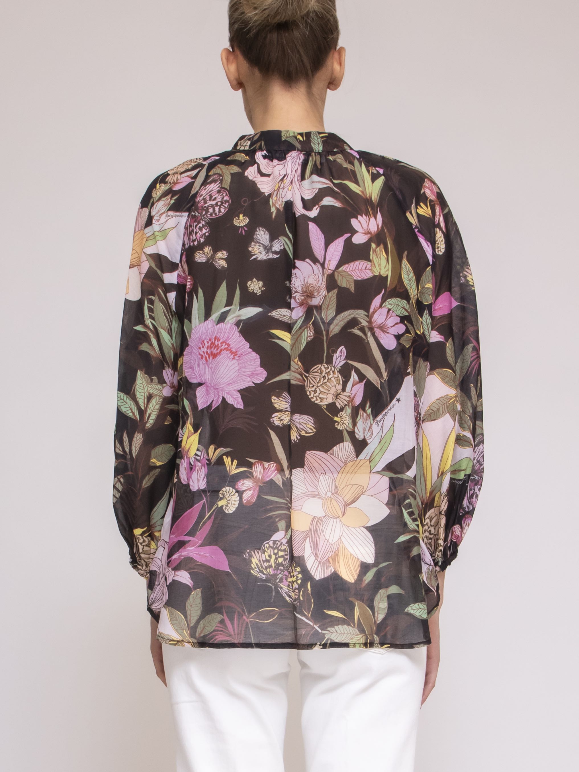 Shirtaporter Casacca 2 MEXICAN GARDEN NERO