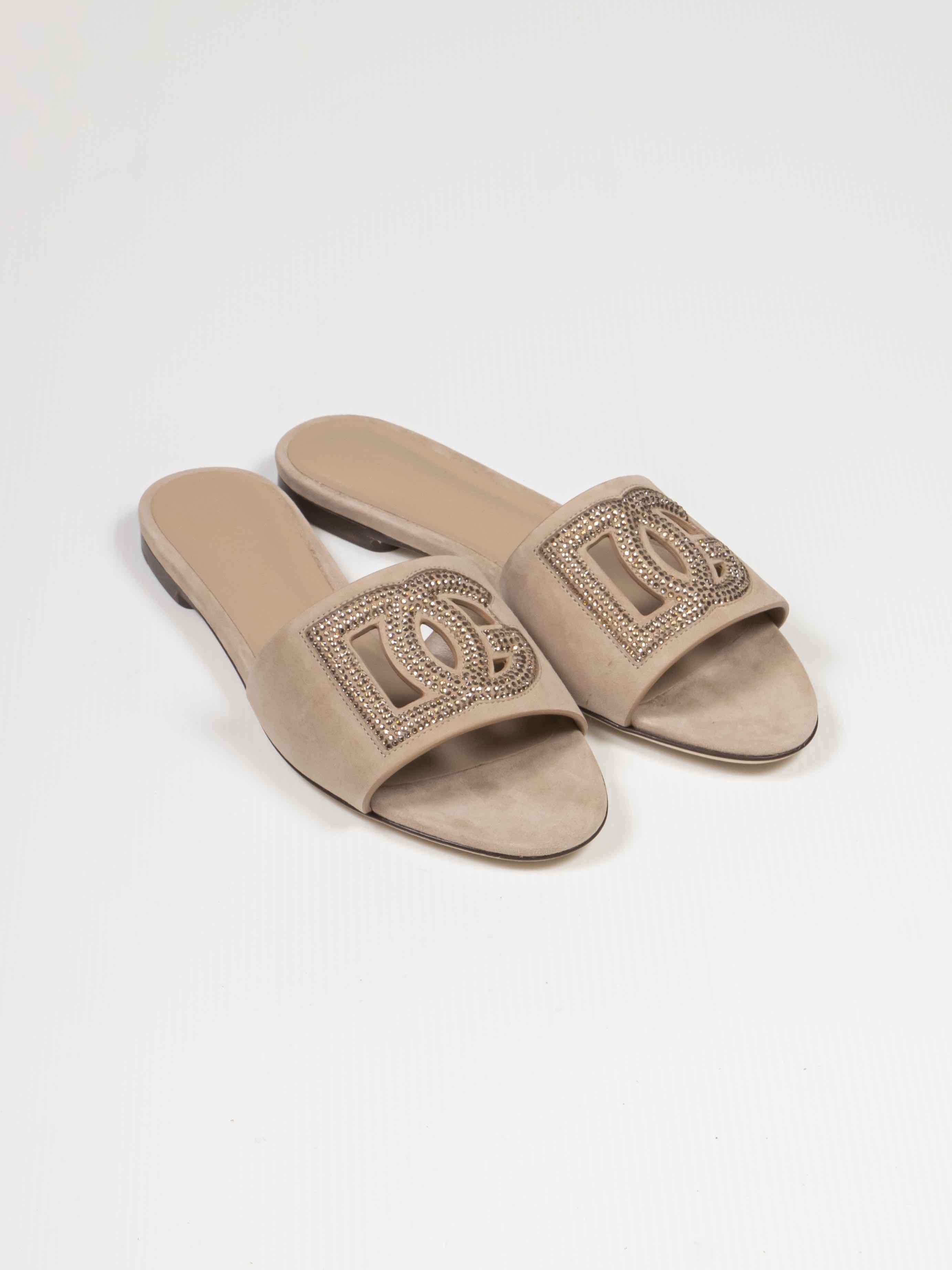 Dolce & Gabbana Ciabatta 8H032 SABBIA CHIARO