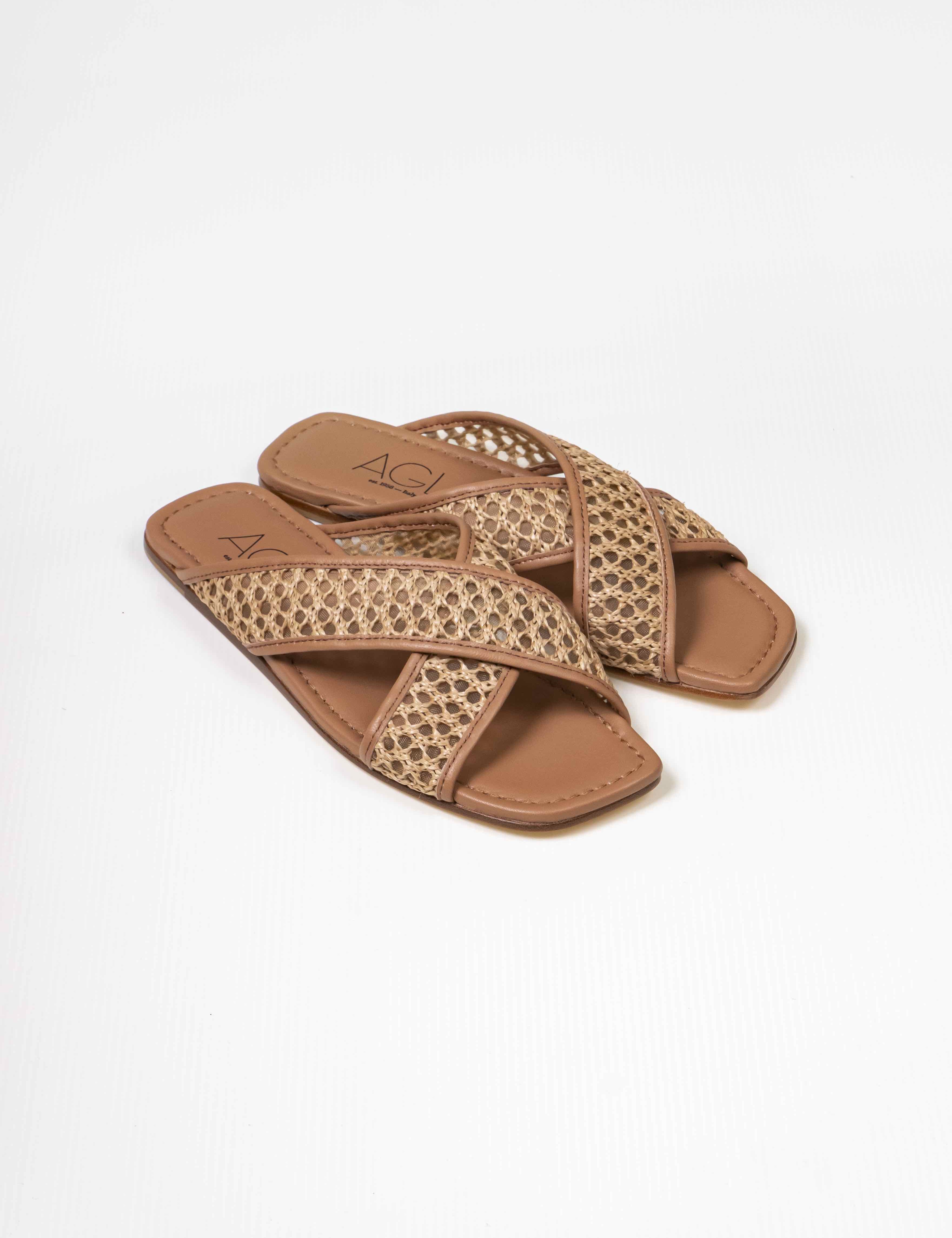 Agl Ciabatta Elsy Romantic G459 COCOA-COCOA